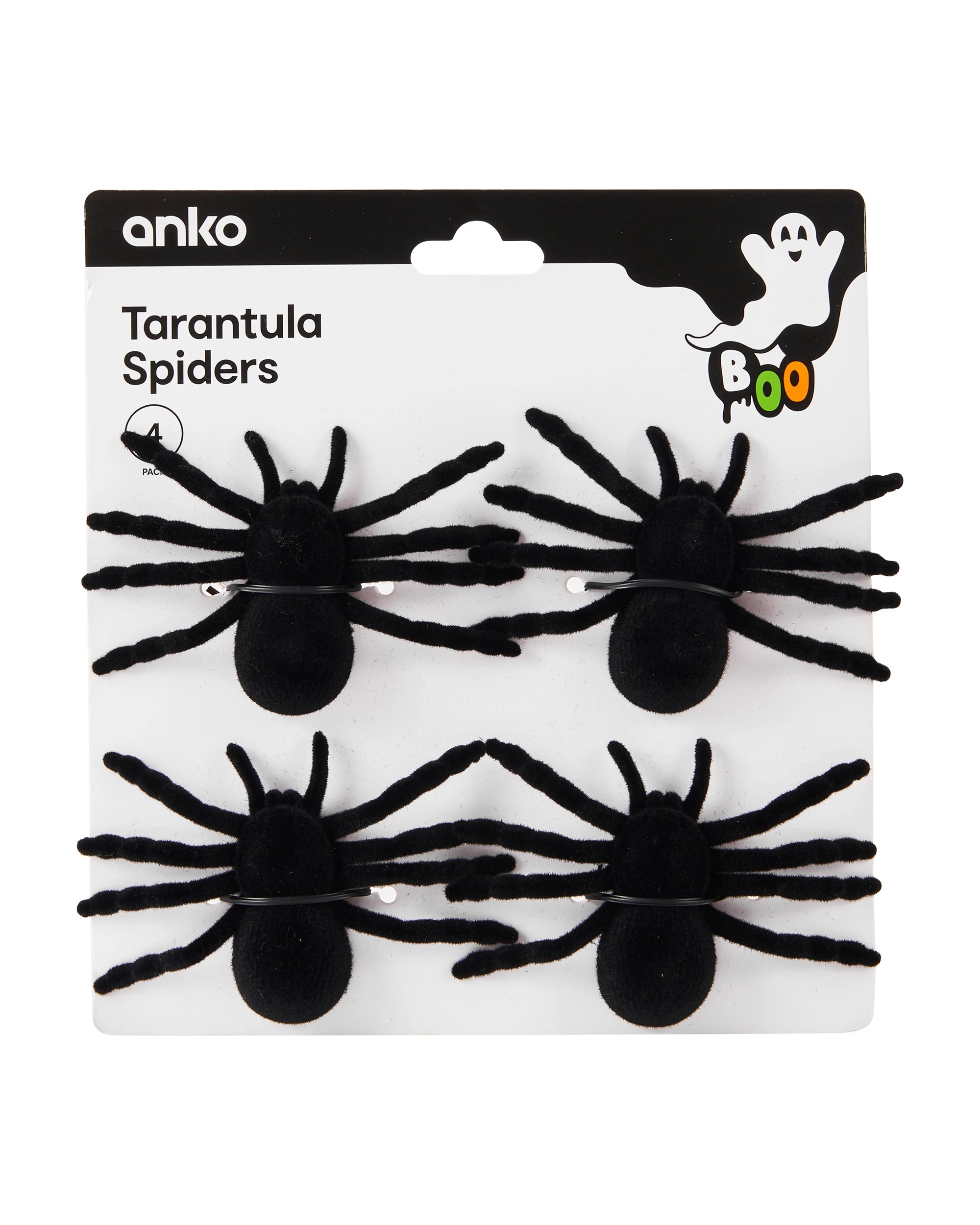 6 4 Pack Tarantula Spiders, 6 of 6