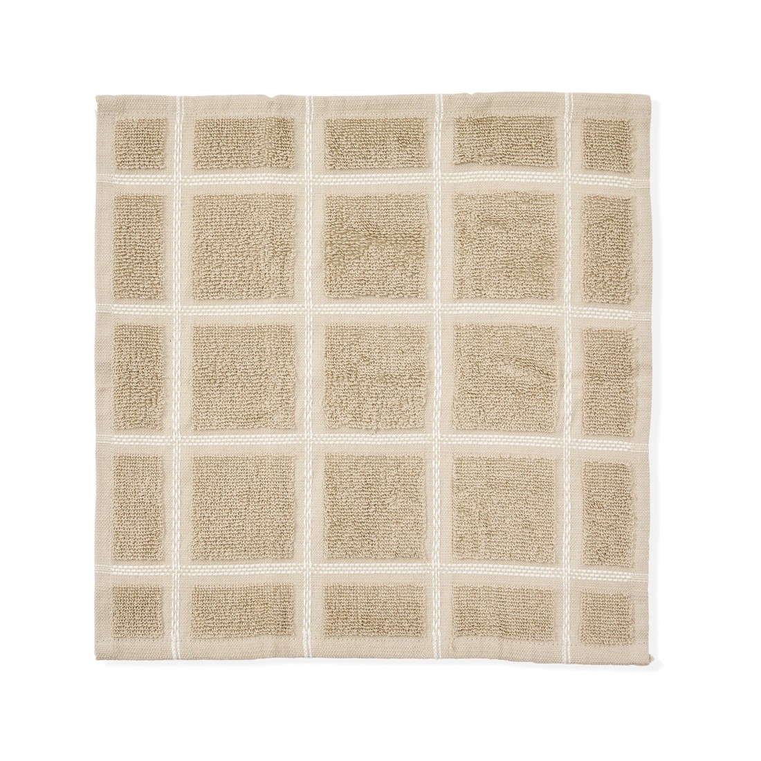 6 Pack of 3 Terry Dish Cloths - Natural, 6 of 6