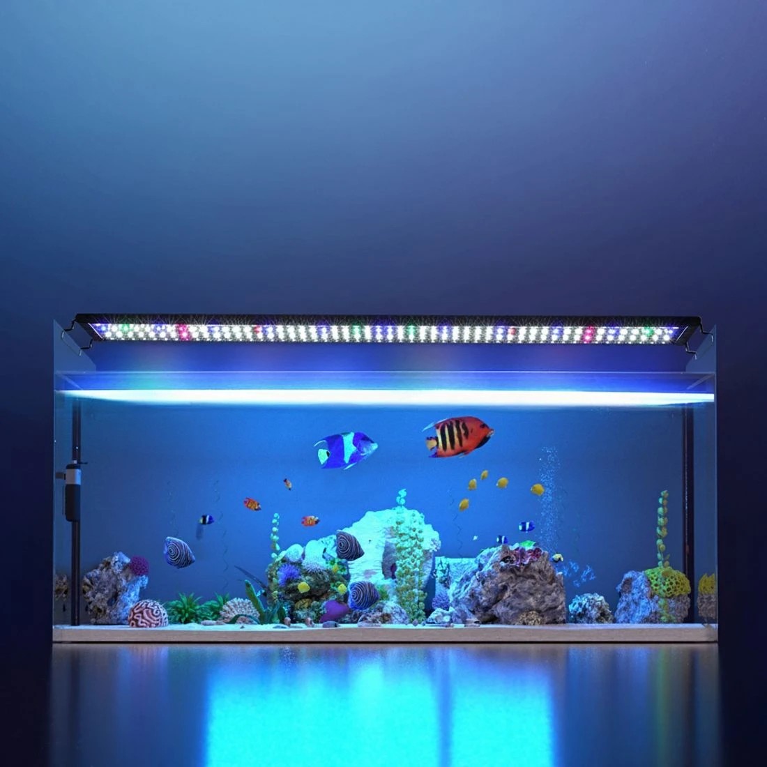 2 i.Pet Aquarium Light Full Spectrum 120CM Aqua Plant Fish Tank Lamp - Black, 2 of 4