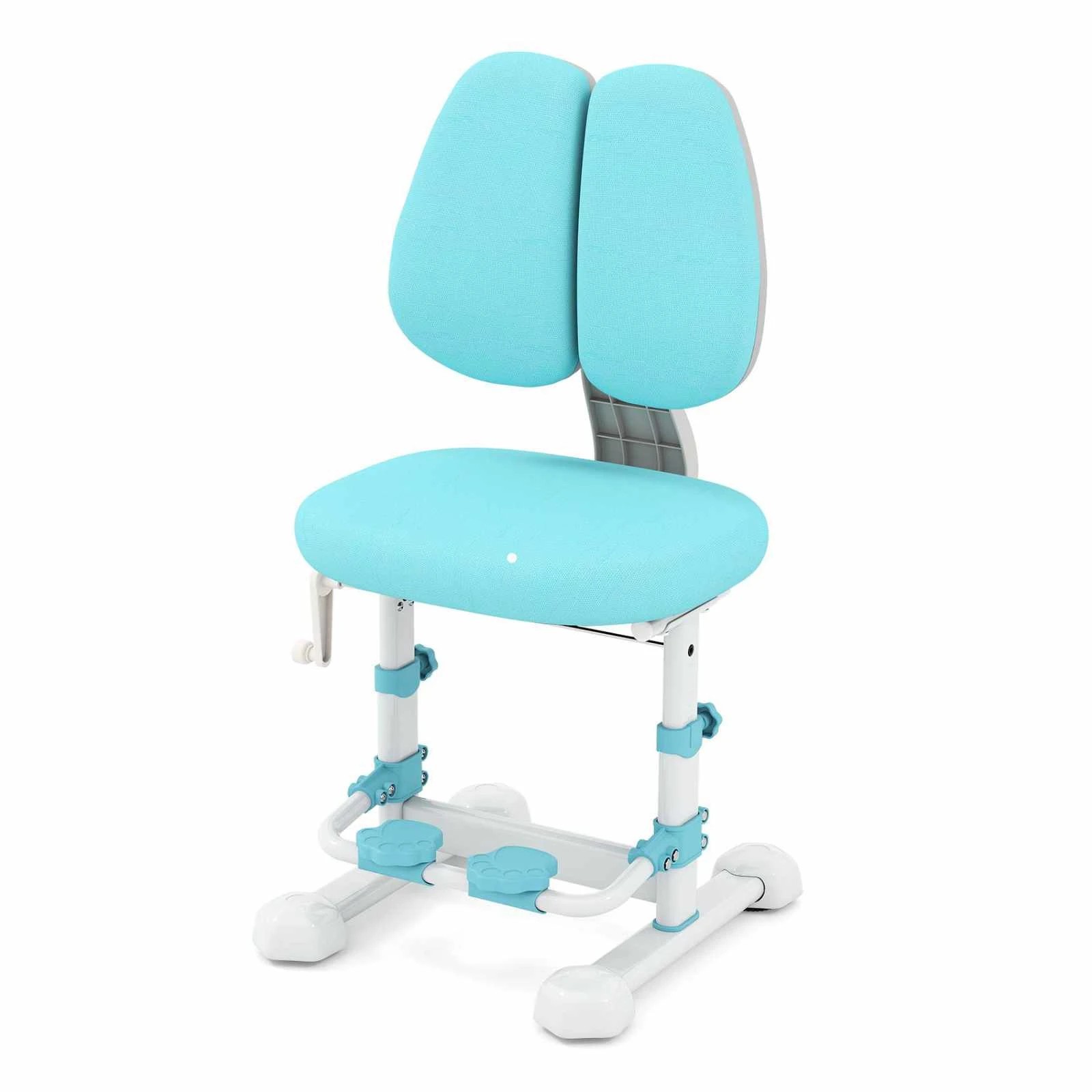 1 Costway Ergonomic Study Chair Desk Office Chair - Blue, 1 of 1