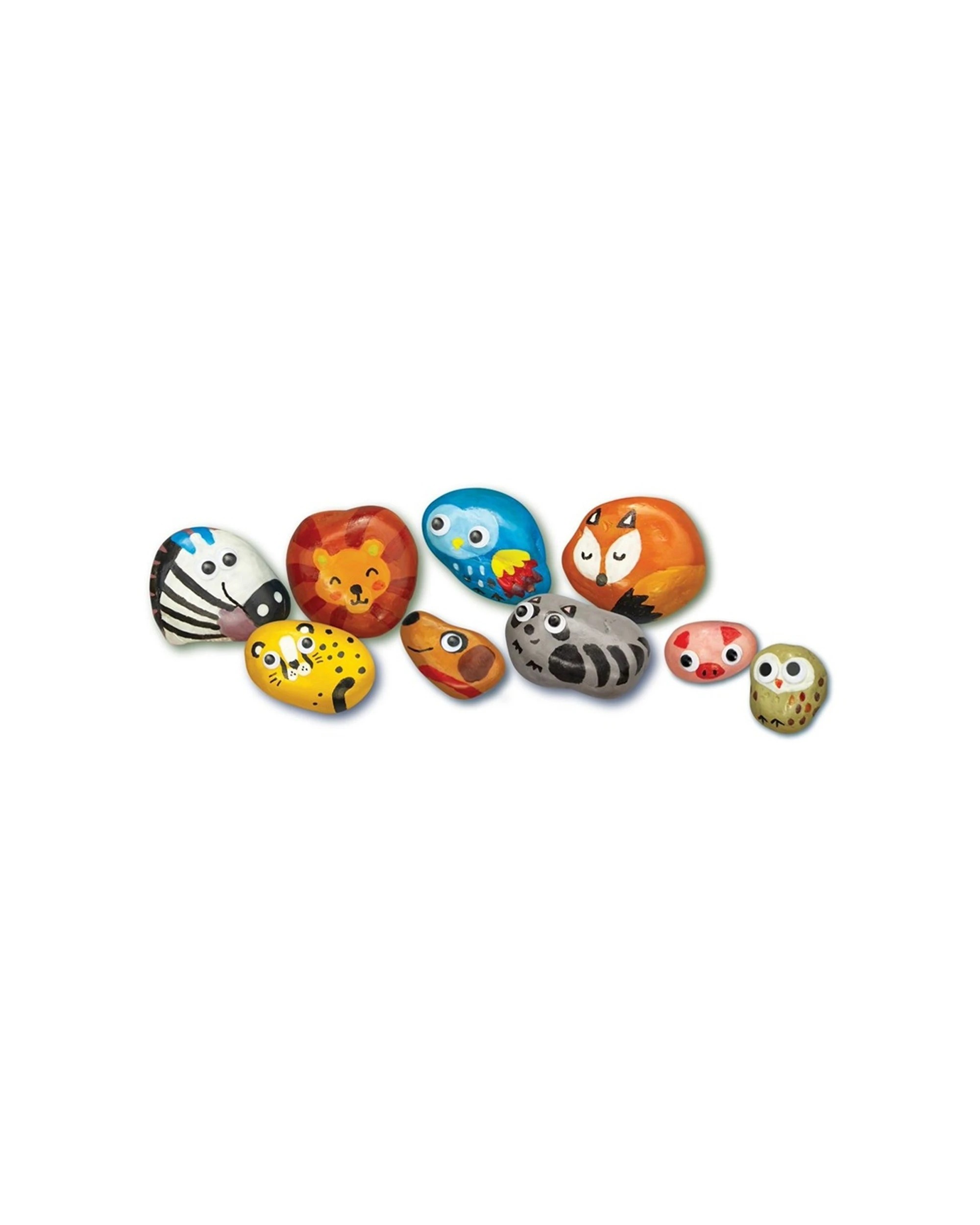 3 4M KidzMaker Paint Your Own Garden Rock DIY Activity Kids Art Craft Toy - Multi, 3 of 3