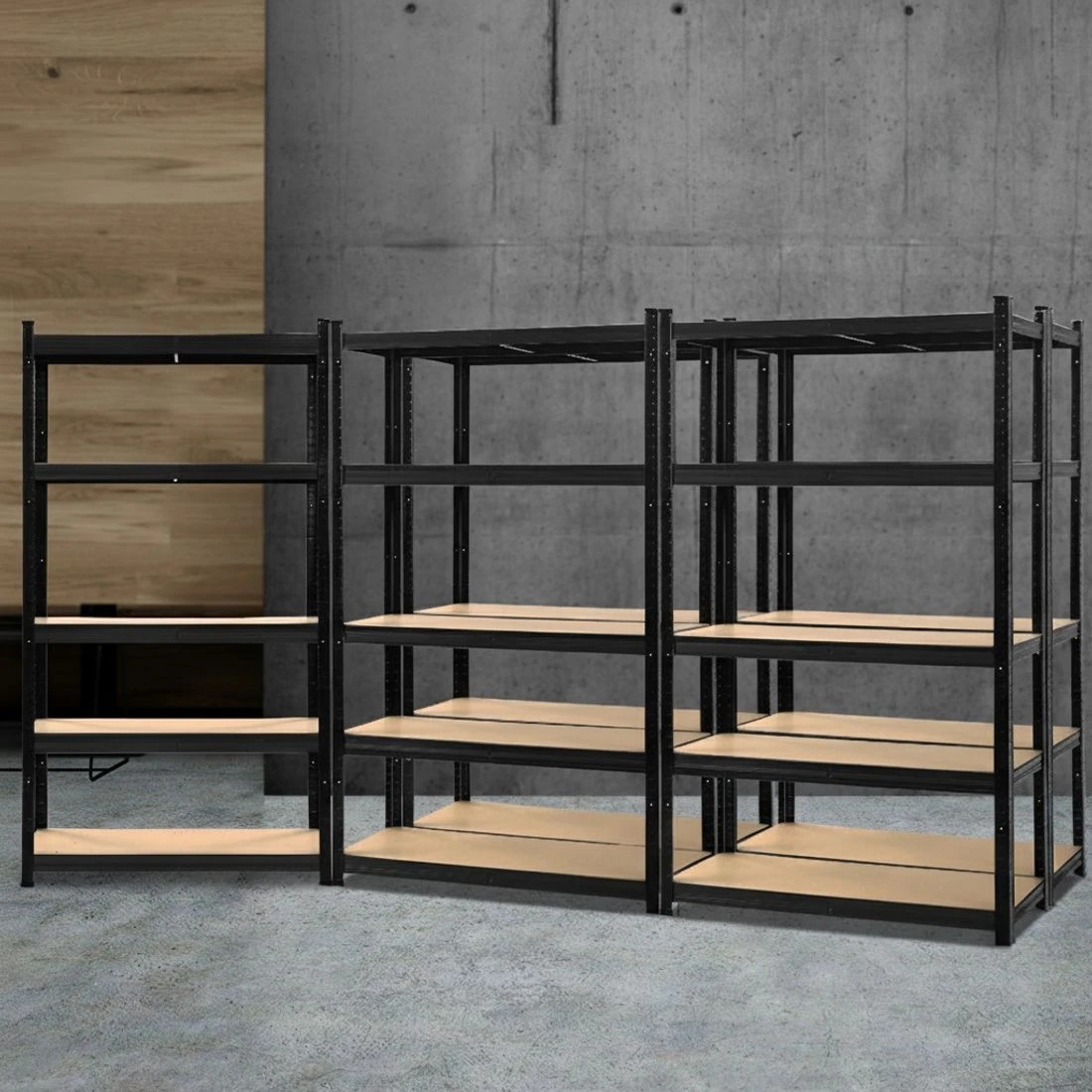 5 Giantz 5x1.8M Garage Shelving Warehouse Rack Pallet Racking Storage Shelf - Multi, 5 of 5