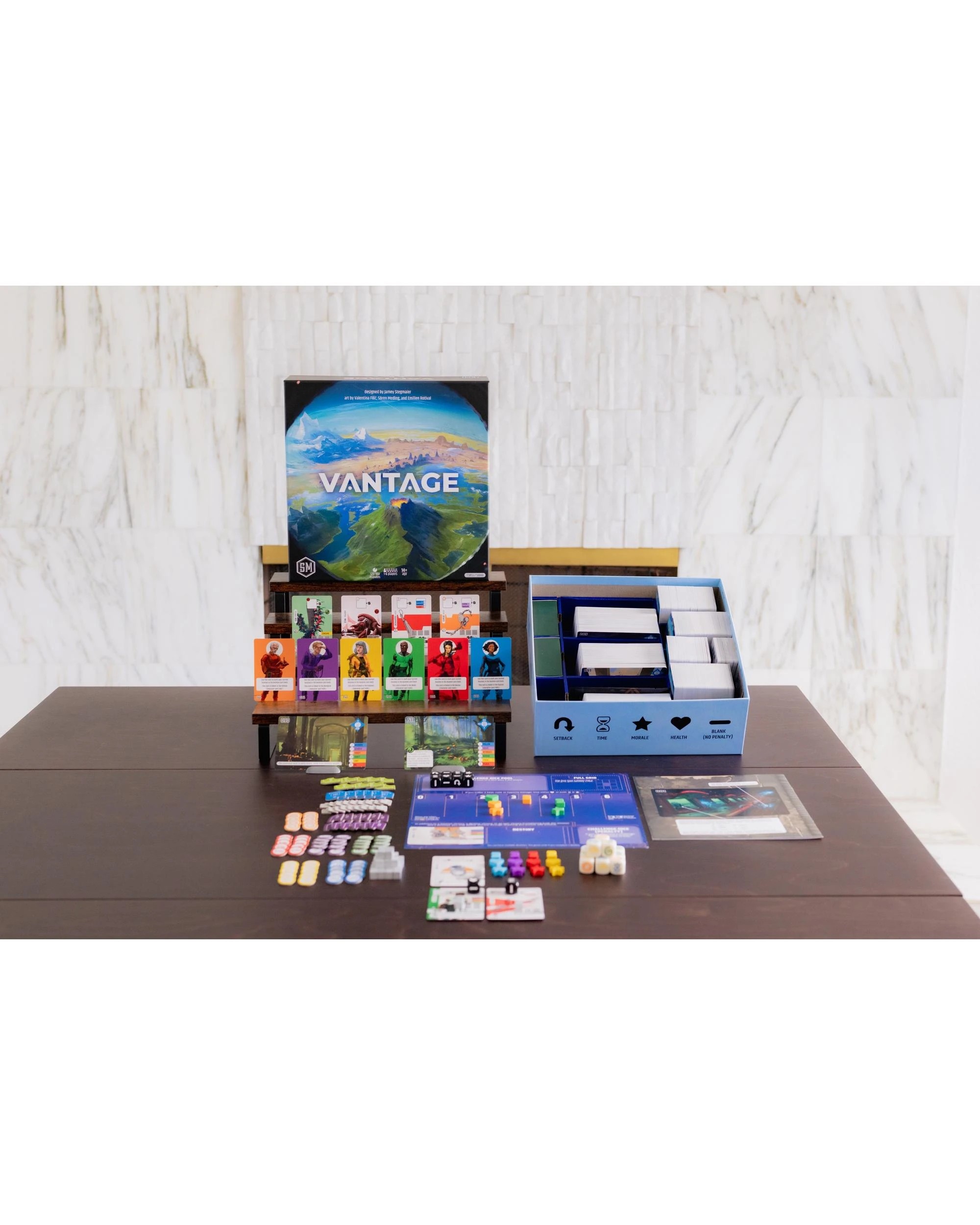 3 Vantage Board Game, 3 of 8