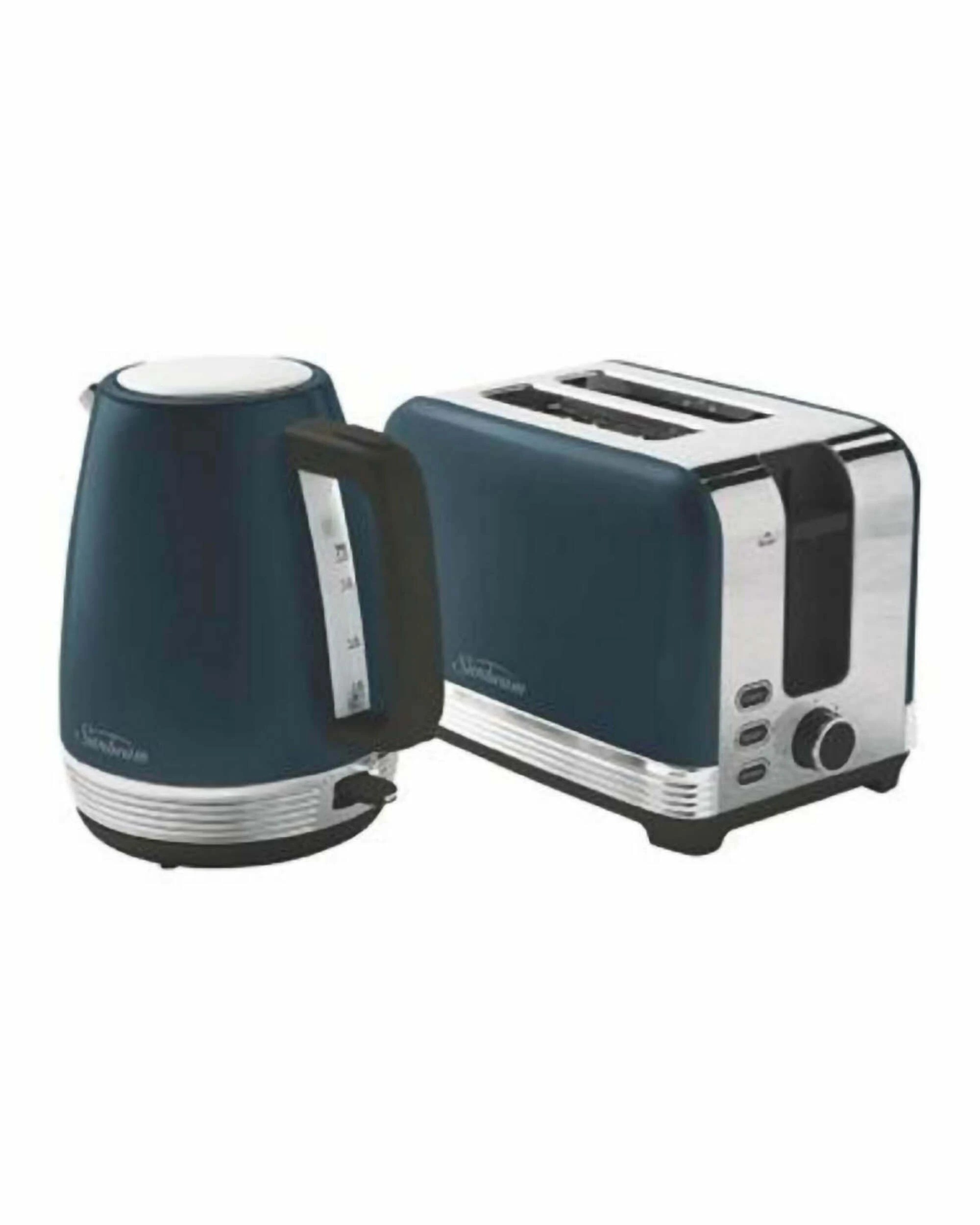 1 Sunbeam Chic Collection Breakfast Pack - Dark Teal Polished - BLUE, 1 of 4