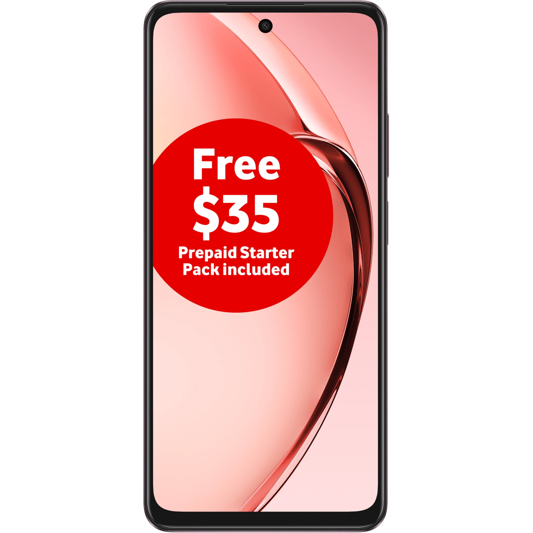 1 Vodafone Oppo A60 5G Smartphone - Nebula Red, 1 of 6