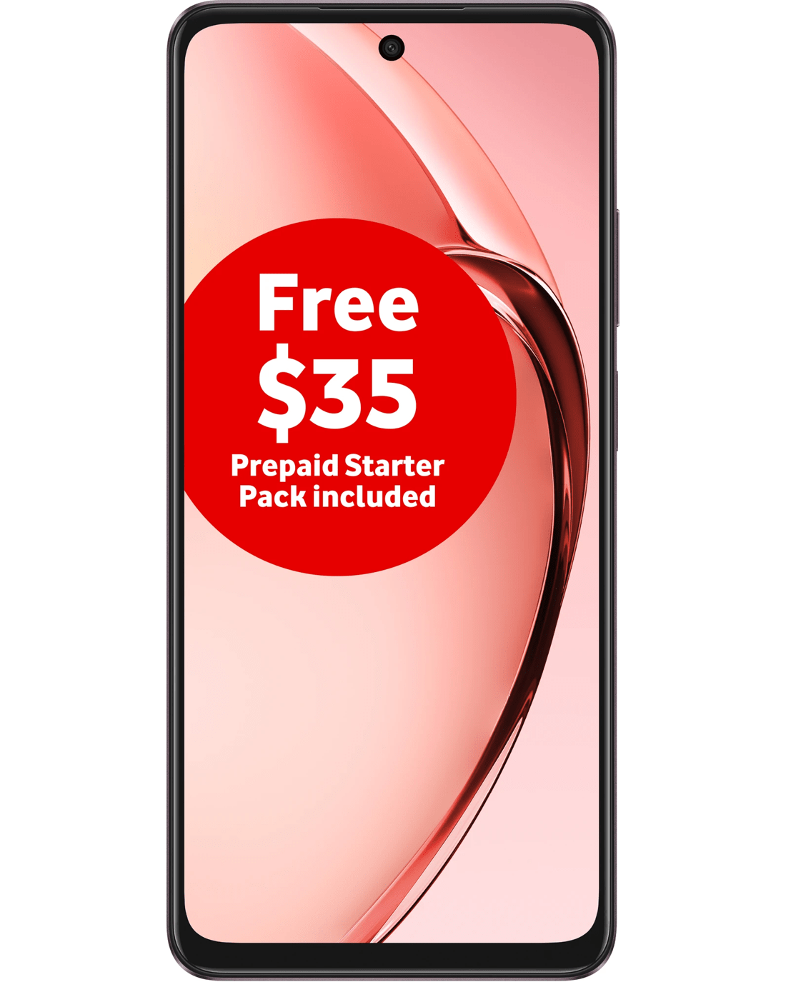 1 Vodafone Oppo A60 5G Smartphone - Nebula Red, 1 of 6