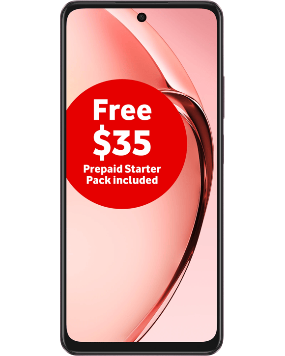 Vodafone Oppo A60 5G Smartphone - Nebula Red