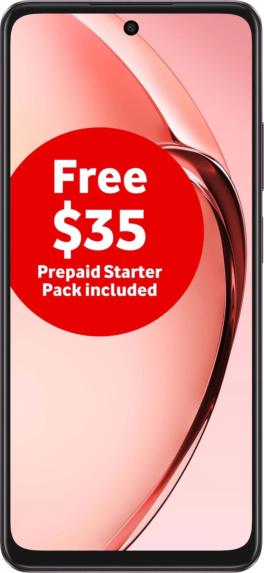 1 Vodafone Oppo A60 5G Smartphone - Nebula Red, 1 of 6