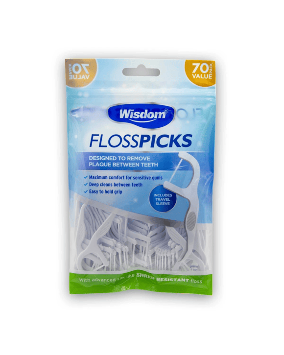 80 Pack Wisdom Floss Picks