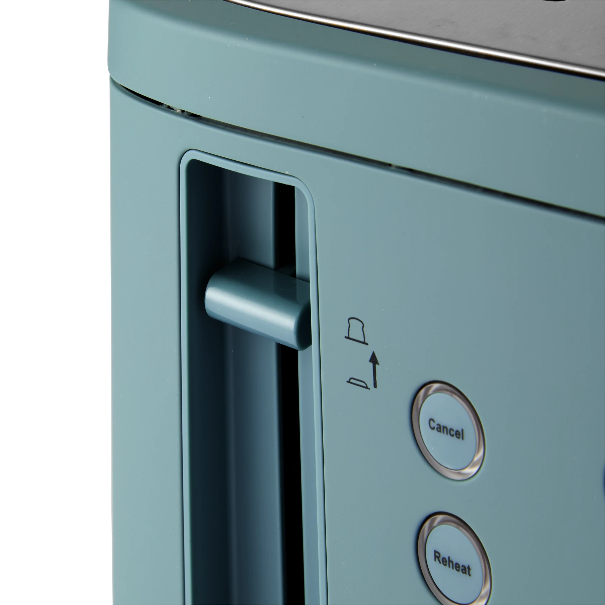 7 4 Slice Soft Touch Toaster - Dark Green, 7 of 9