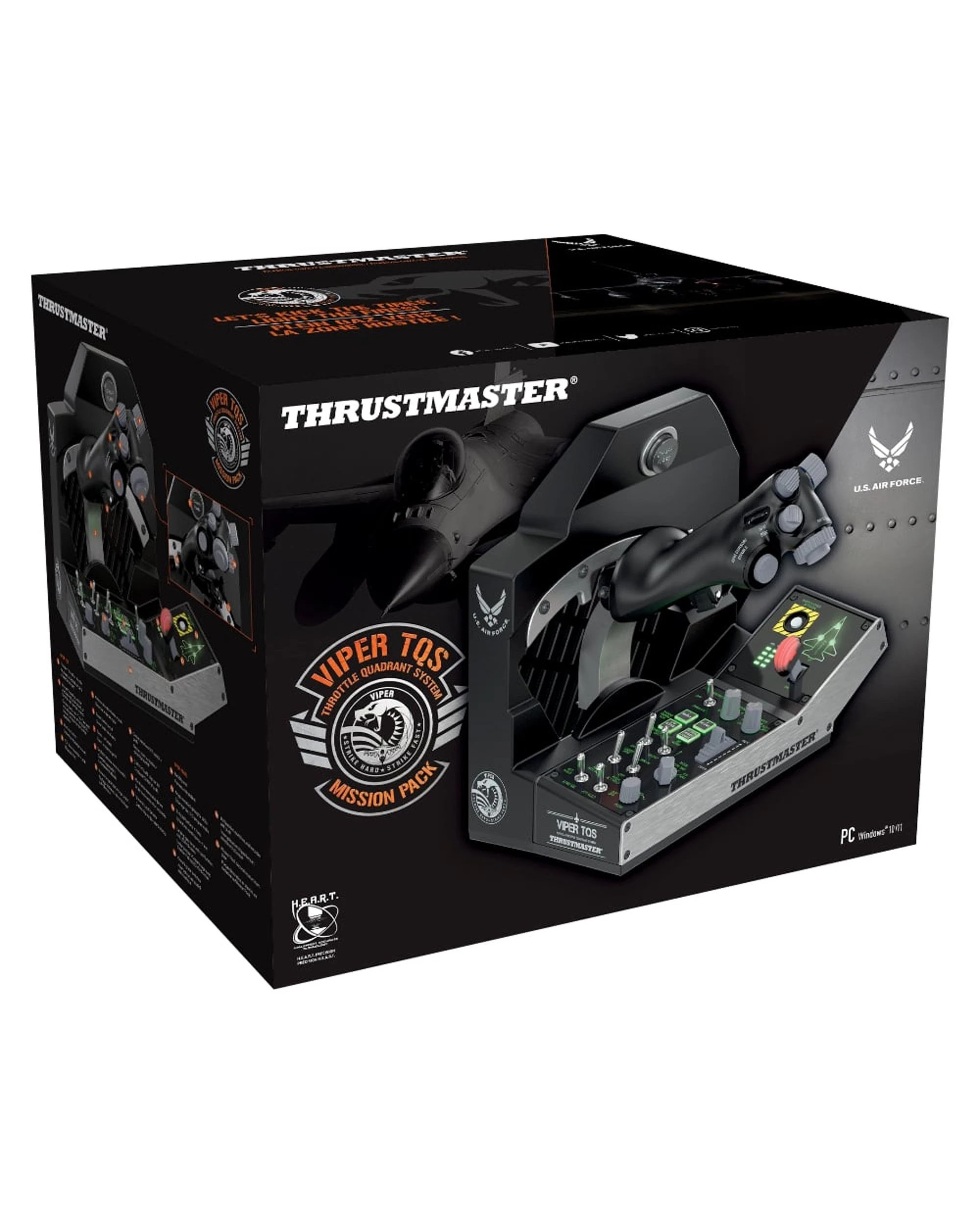 8 Thrustmaster Viper TQS Mission Pack for PC - Black, 8 of 8