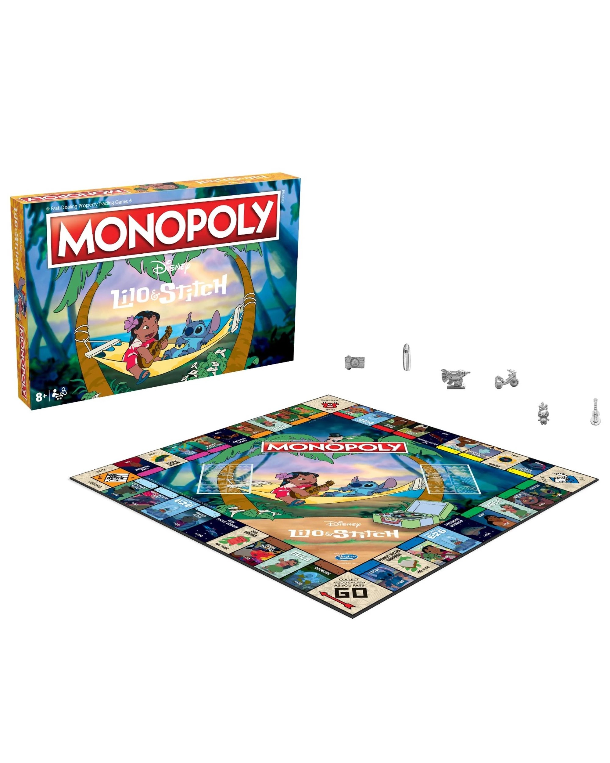 2 Monopoly Disney Lilo and Stitch Edition Board Game, 2 of 9