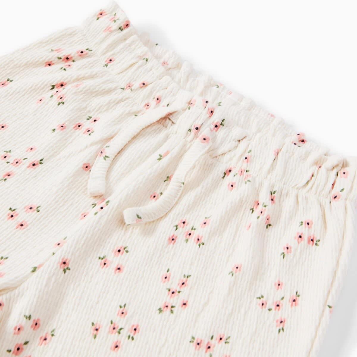 3 Crinkle Pants EGRET BLOOM FLORAL, 3 of 3