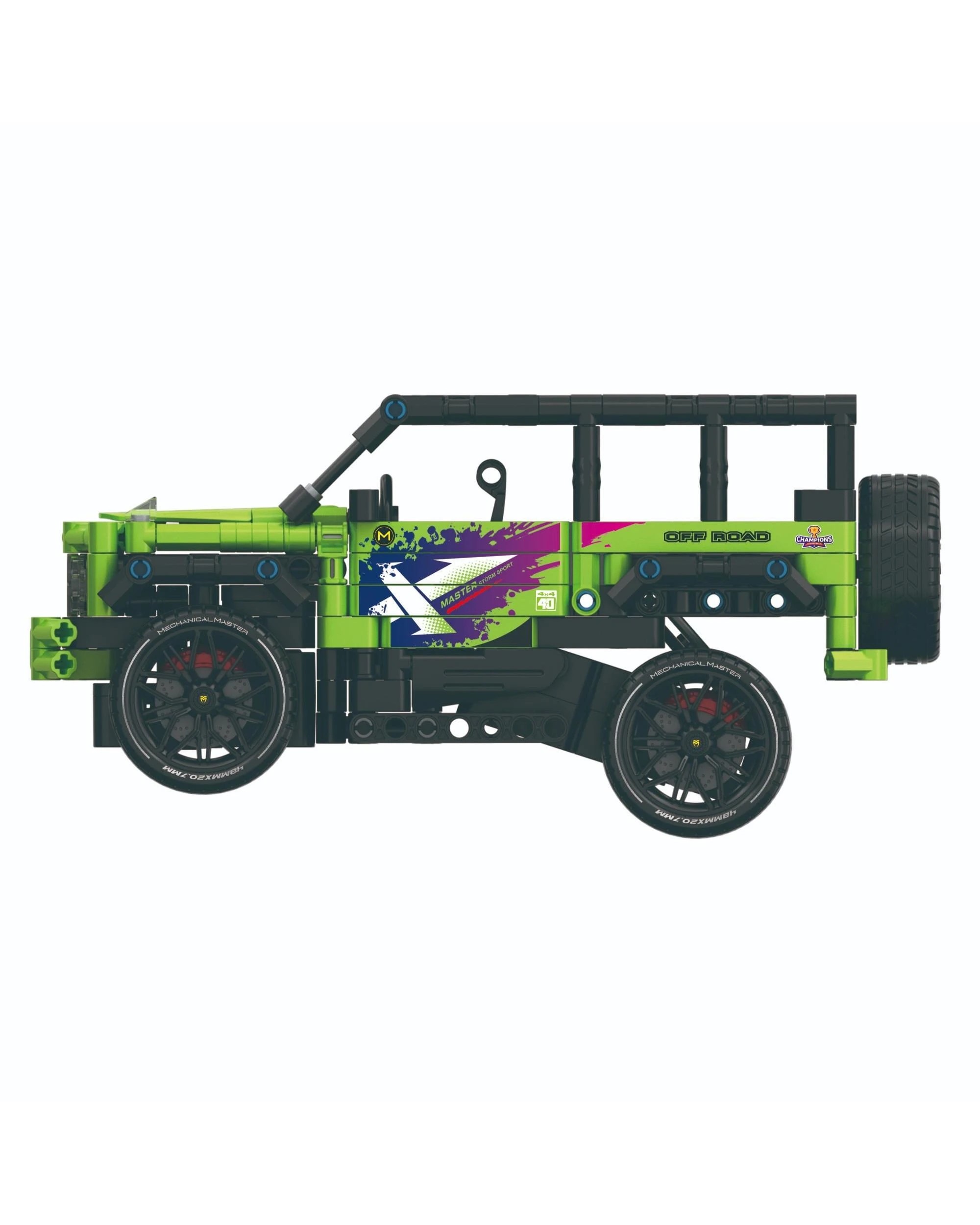 3 iM.Master Mechanical Master Remote Control Off-Roader 484 Piece Model Kit - 8040, 3 of 4