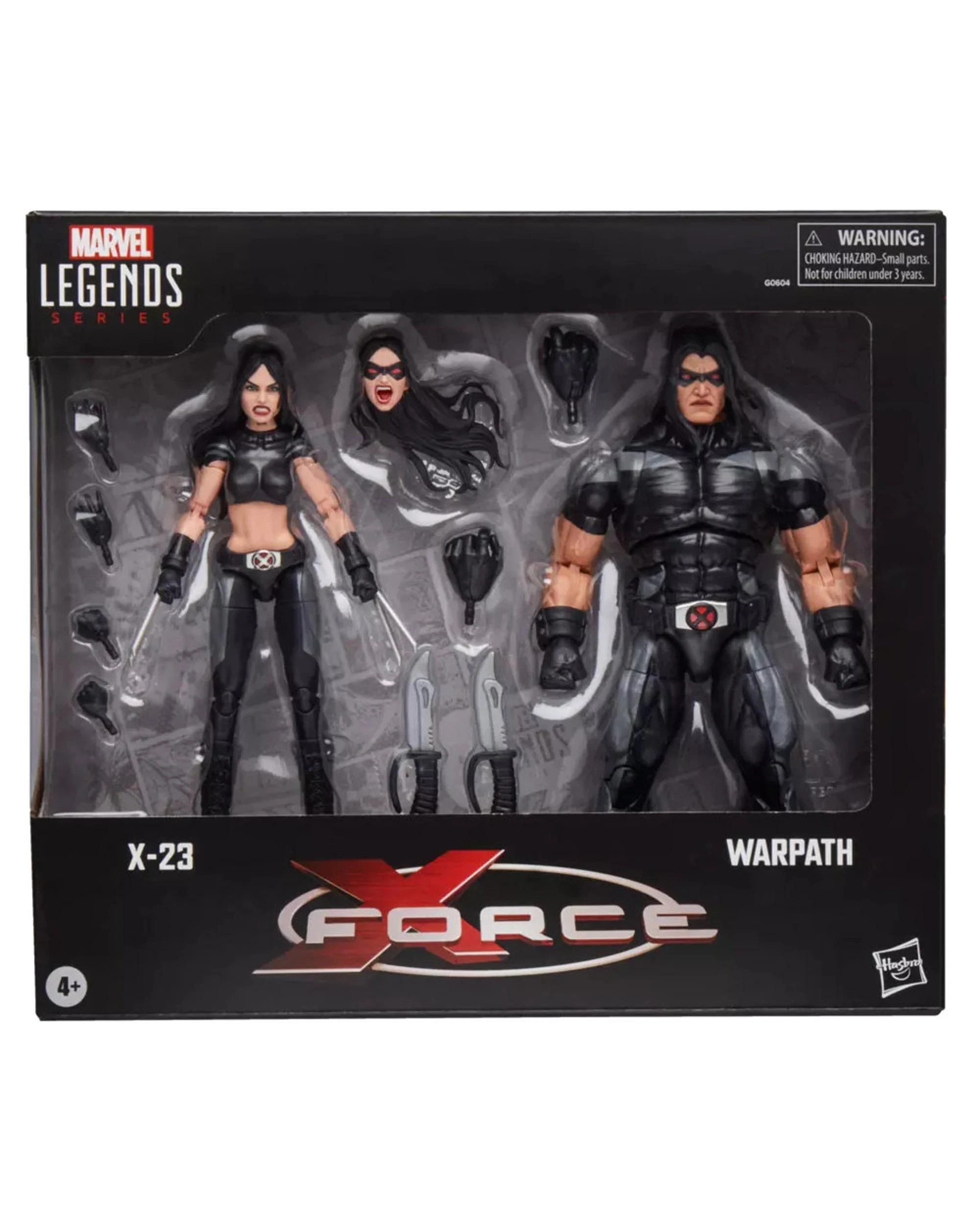 1 Hasbro Marvel Legends Series: X-Force X-23 and Warpath 2 Pack Action Figures, 1 of 10
