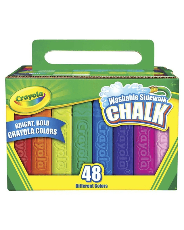 Crayola 48 Pack Washable Sidewalk Ch
