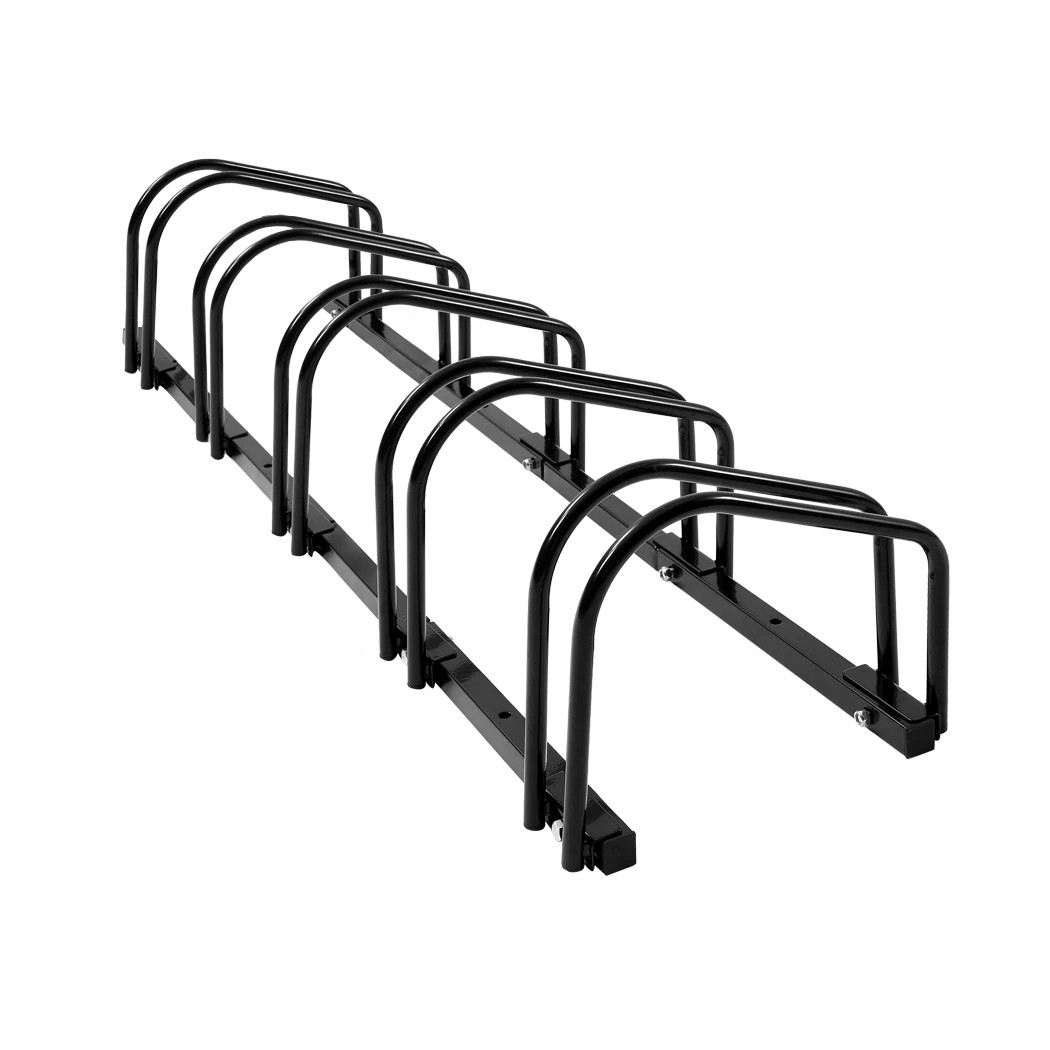 2 Monvelo 5 Bike Rack Storage Rail Floor Stand Parking Mount, 2 of 7