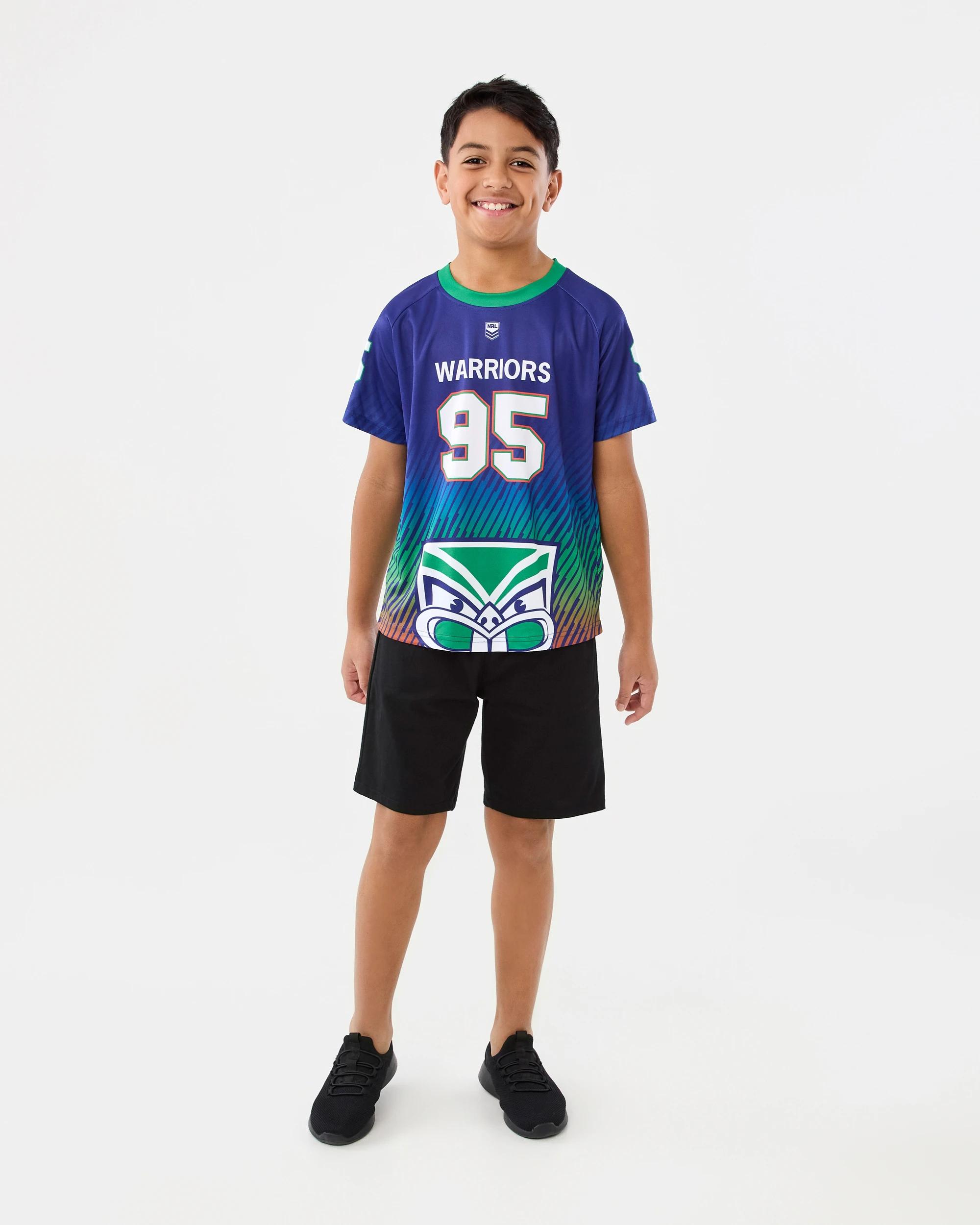 7 NRL Kids Training T-shirt Warriors, 7 of 8