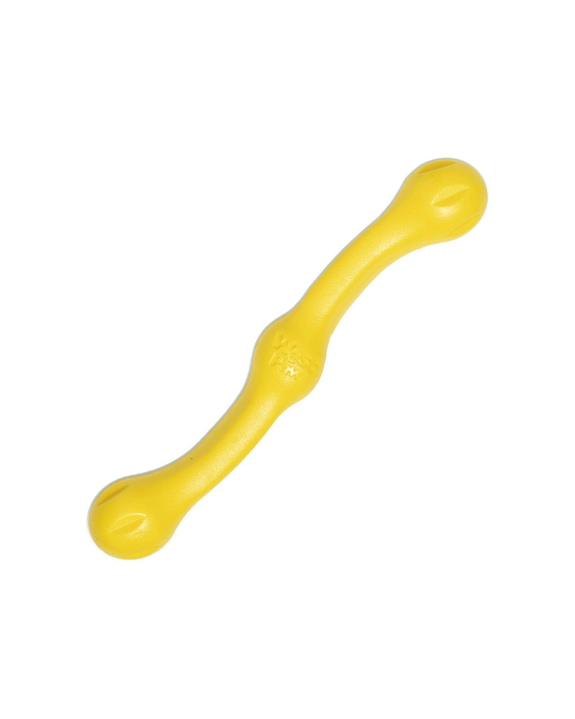 1 West Paw Zwig Dog Fetch Chew Toy Non-Toxic Zogoflex Floats And Dishwasher Safe - Yellow, 1 of 4