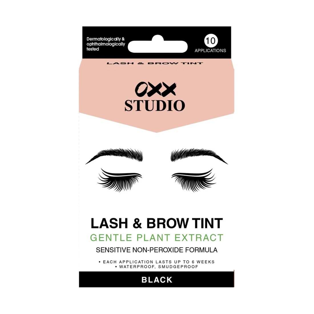 1 OXX Studio Lash & Brow Tint - Black, 1 of 2