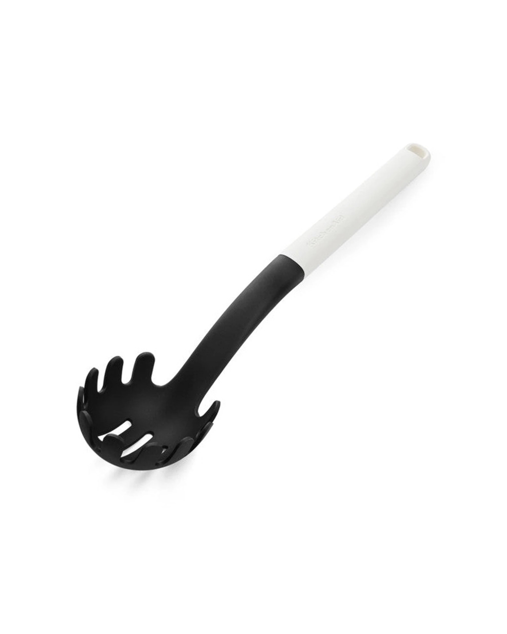 2 KitchenAid Pasta Server Heat Resistant Ergonomic Handle Porcelain 34cm - White, 2 of 3