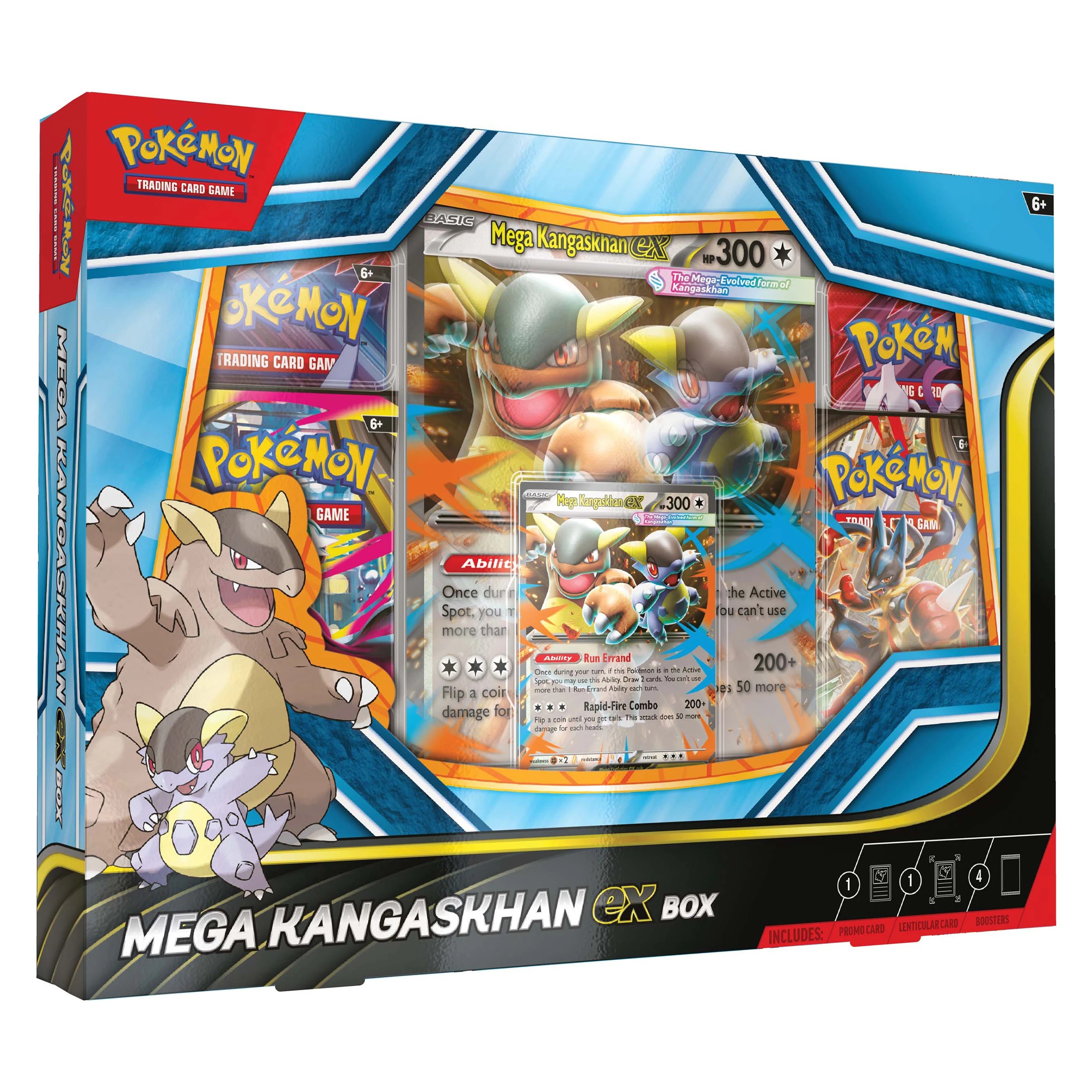 1 Pokemon Trading Card Game: Mega Kangaskhan ex Box, 1 of 6