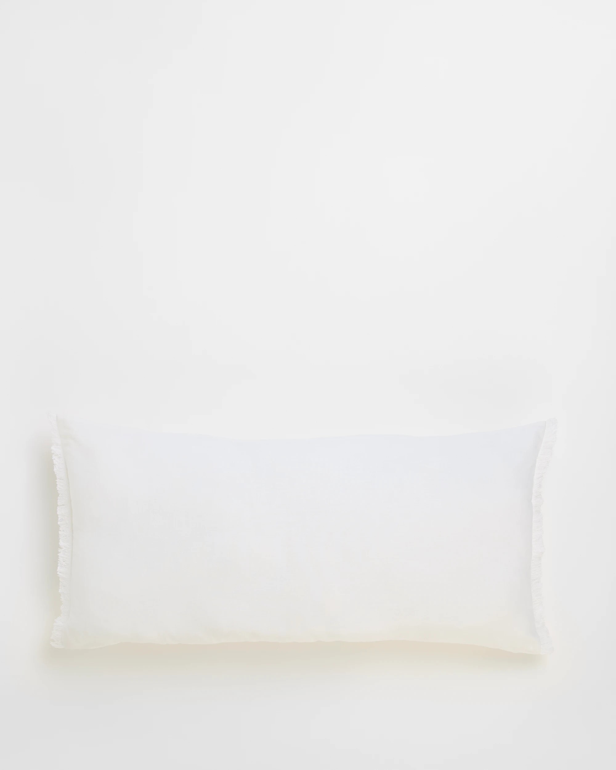 1 Target Laynie Linen/Cotton Breakfast Cushion - White, 1 of 2