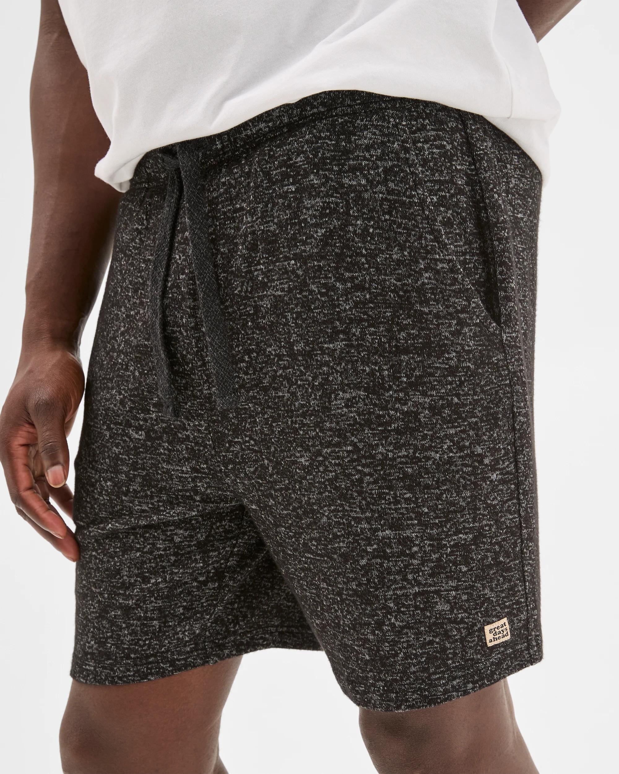 5 Maxx Cozy Knit Sleep Lounge Shorts BLACK, 5 of 6