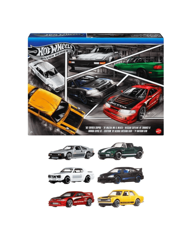 Hot Wheels Silver Series Streets of Japan Multi