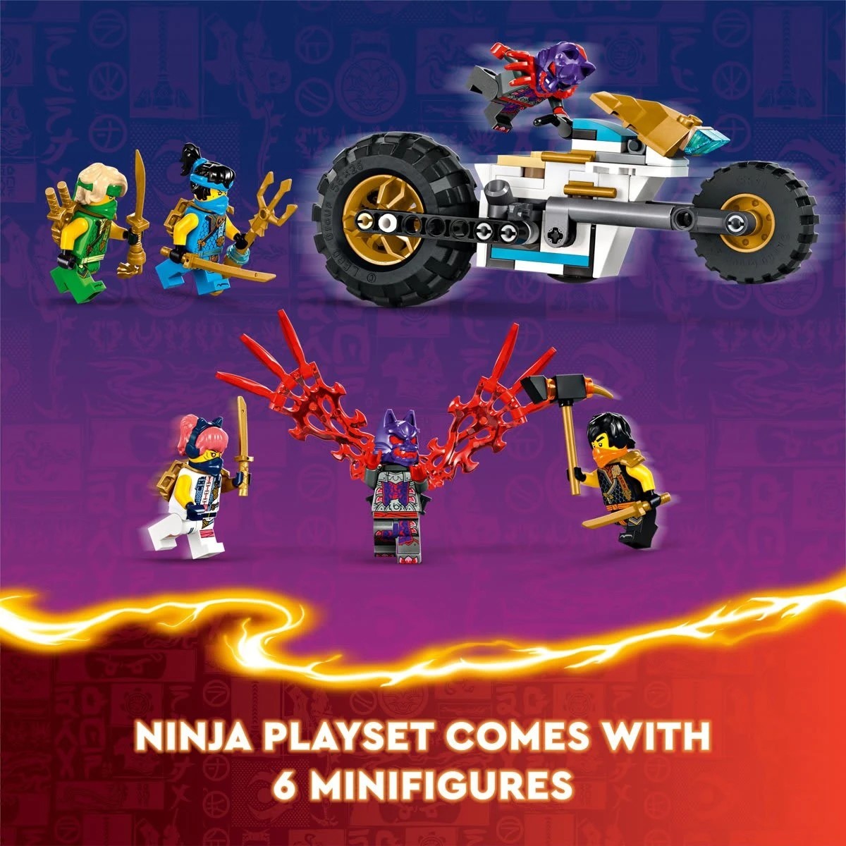 7 LEGO NINJAGO Ninja Team Combo Vehicle 71820, 7 of 11