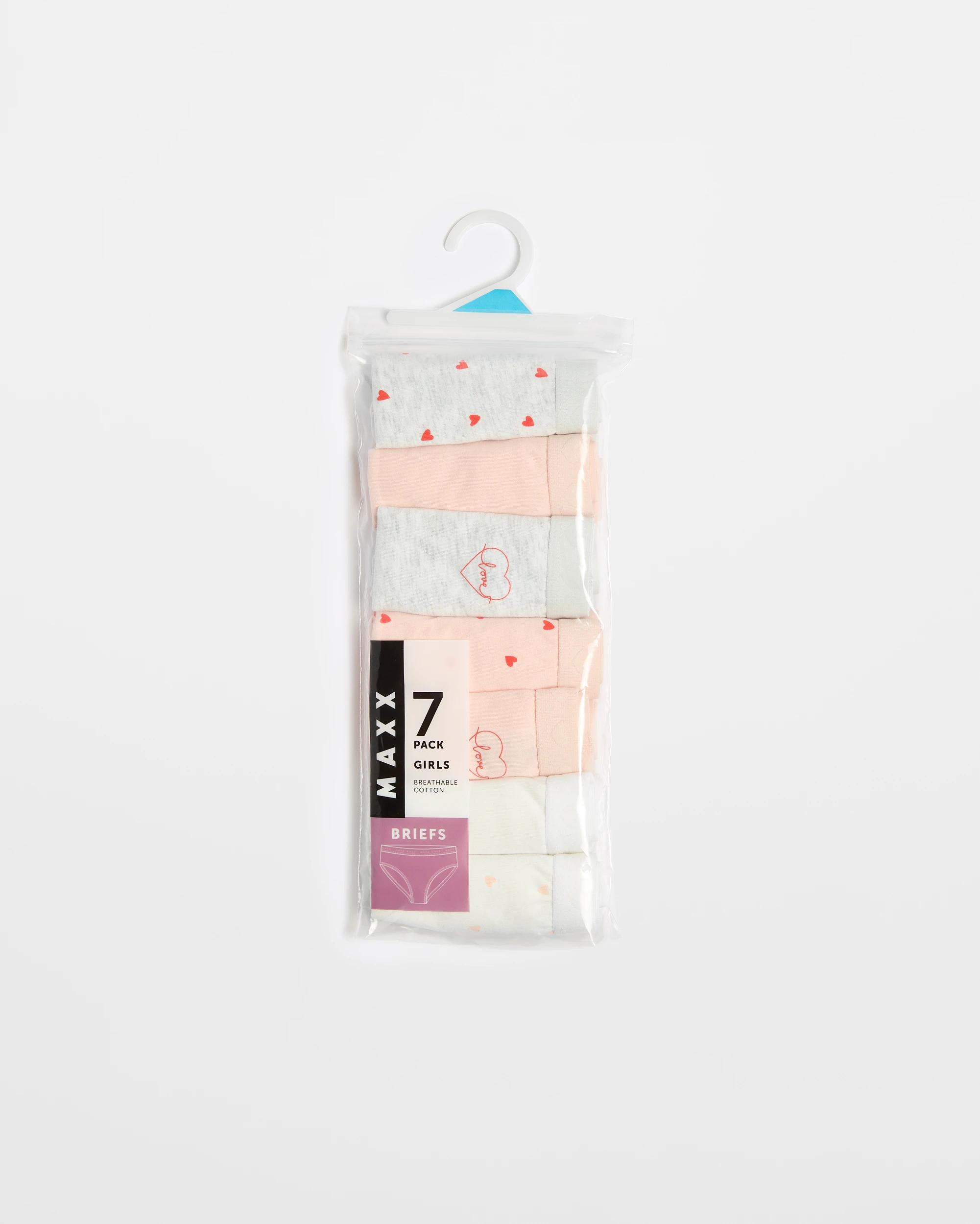 2 Target Girls Underwear Briefs 7 Pack - Maxx MULTI, 2 of 2
