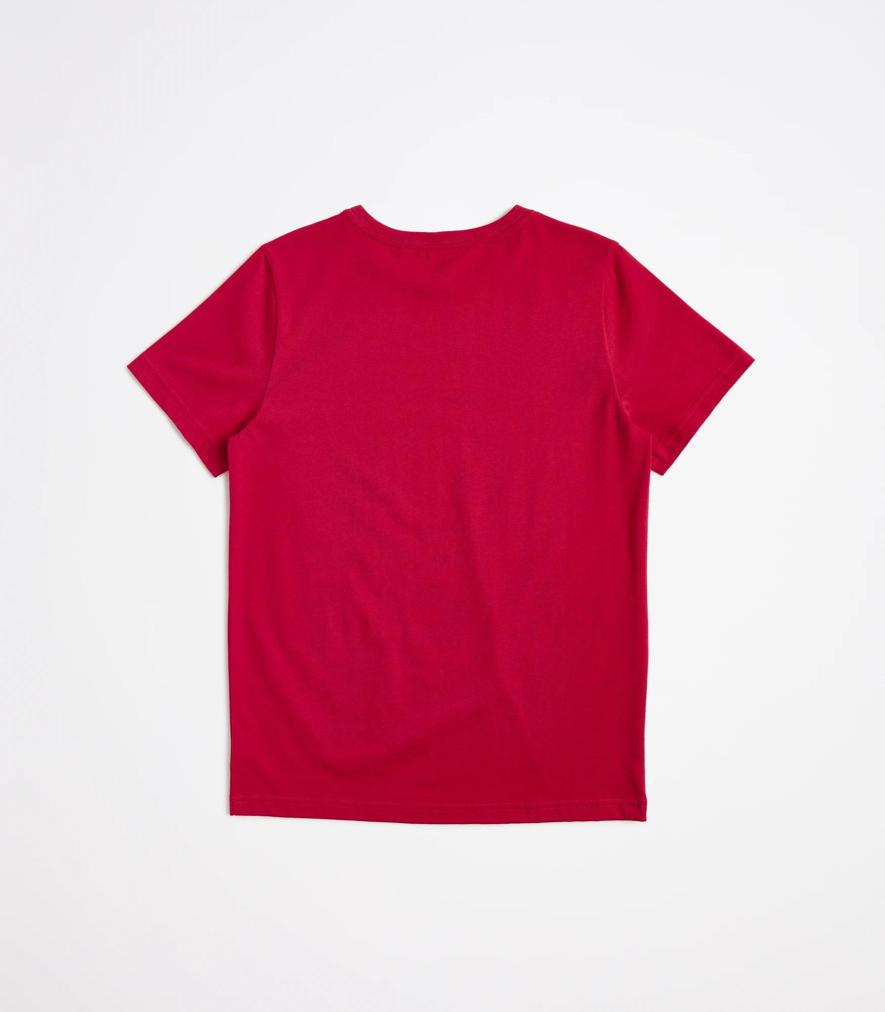 3 Target Youth School T-shirt – Cotton With Elastane, Size 3-4, Red RED, 3 of 3