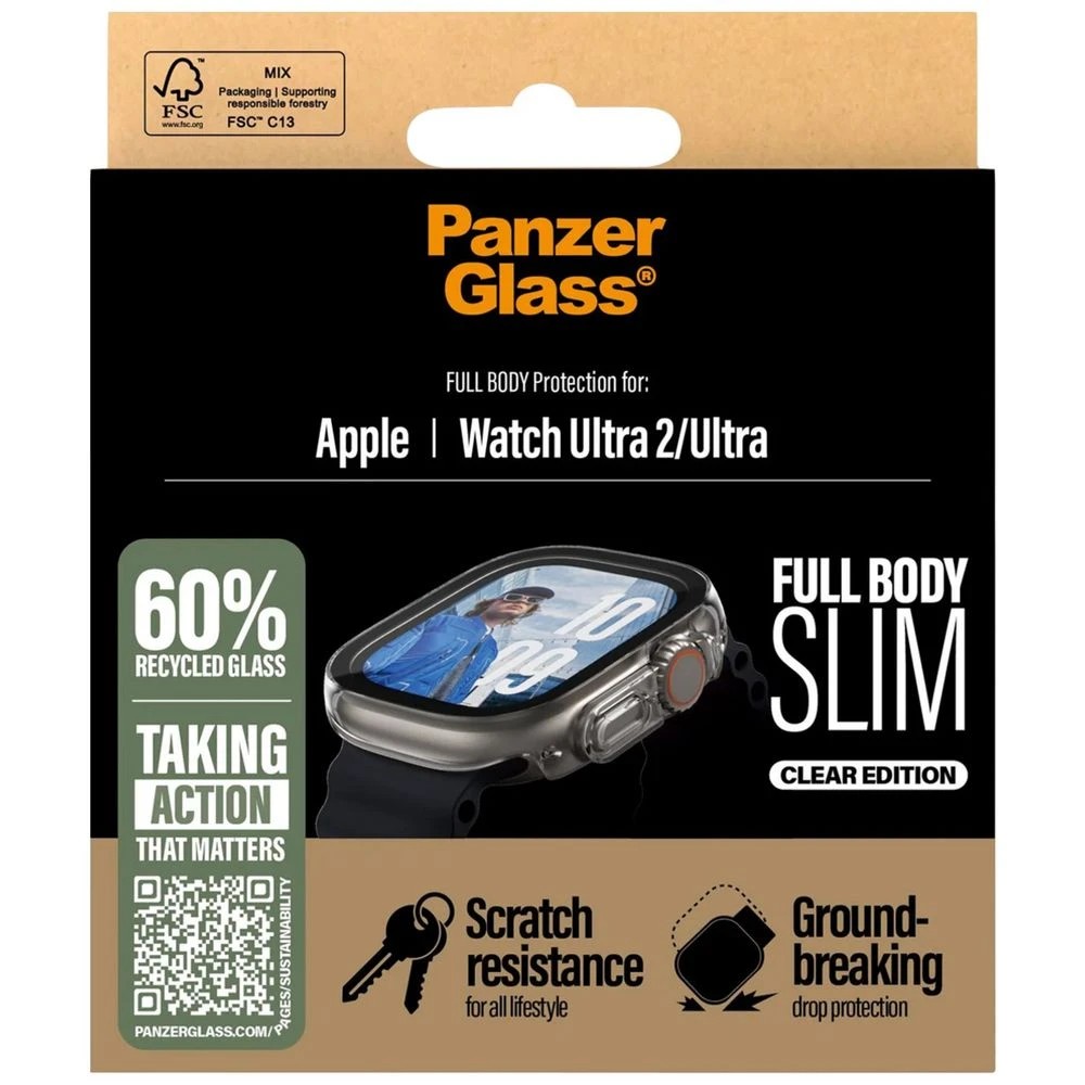 3 PanzerGlass Snappie Case Apple Watch Ultra Clear, 3 of 4