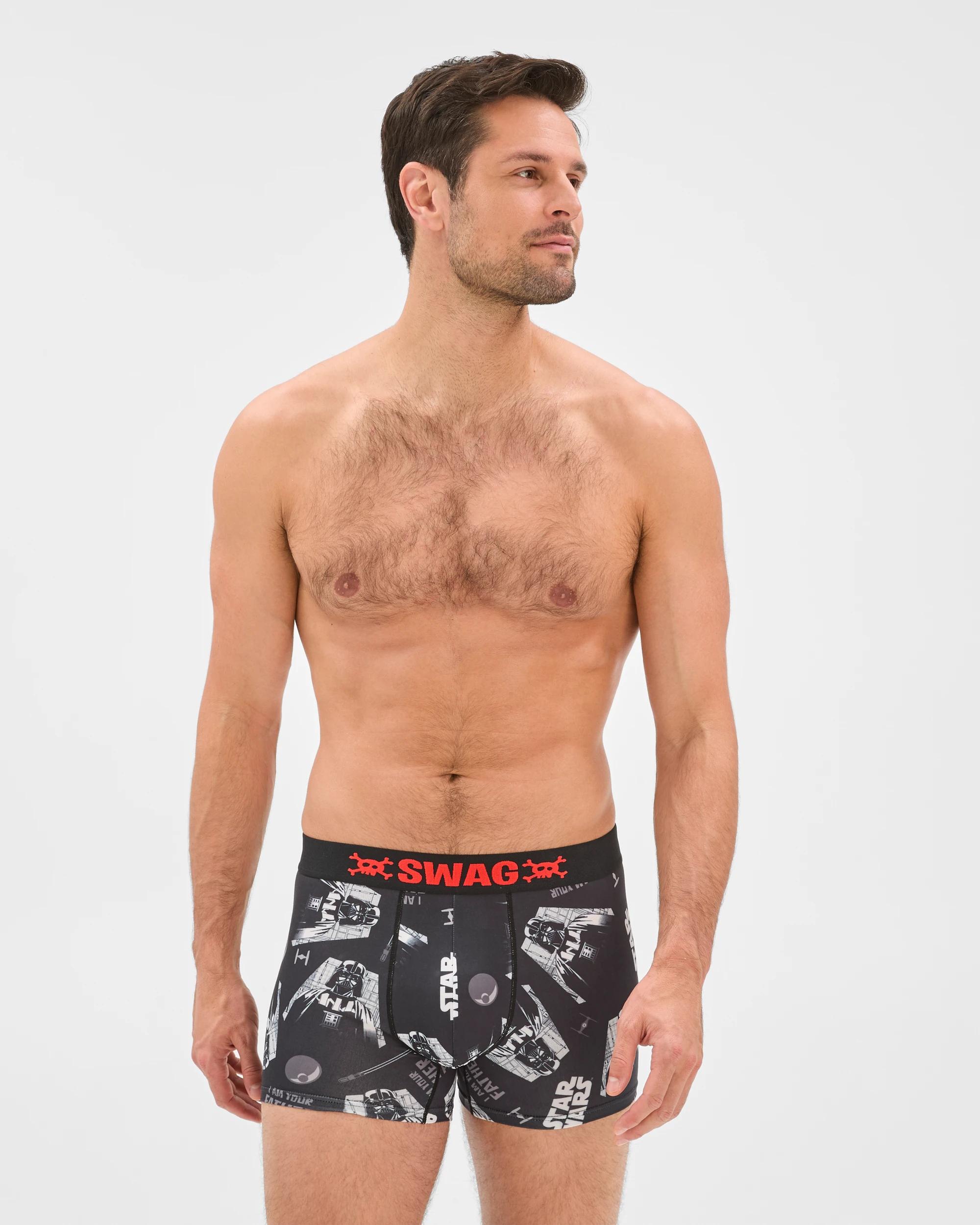 1 Swag Licensed Trunks - Darth Vader GREY, 1 of 4