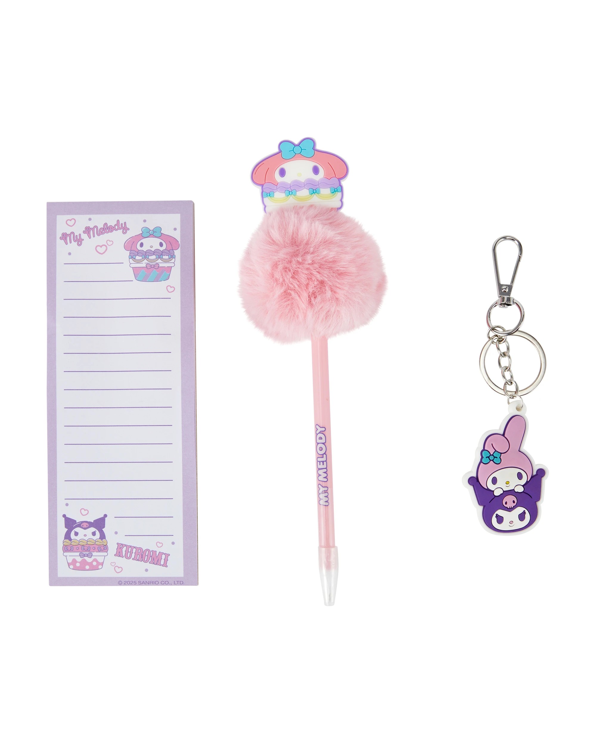 3 Kuromi and My Melody Desktop Stationery Set, 3 of 7