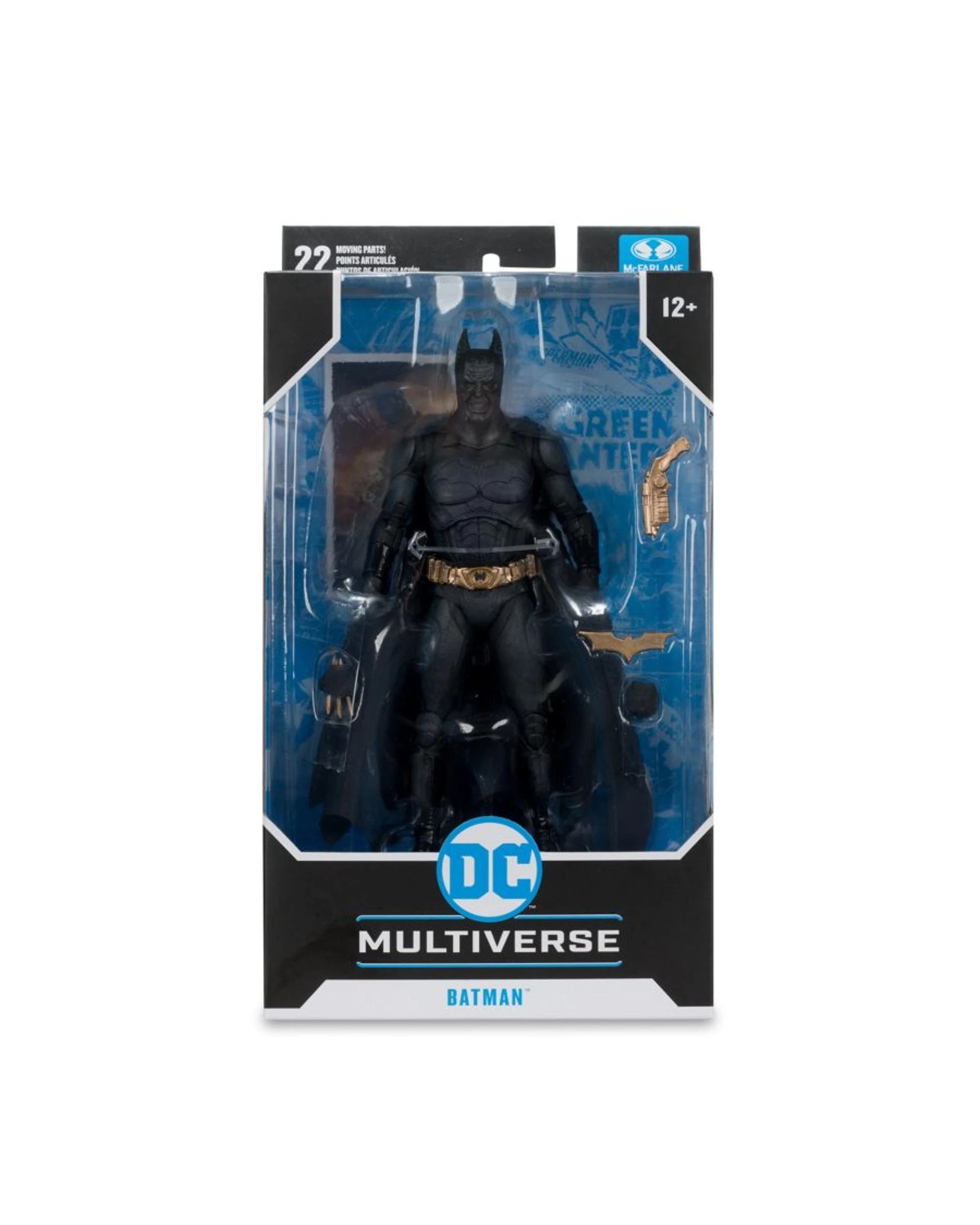 6 DC Multiverse Batman Begins Fear Toxin Batman Gold Label 7 Inch Figure, 6 of 9