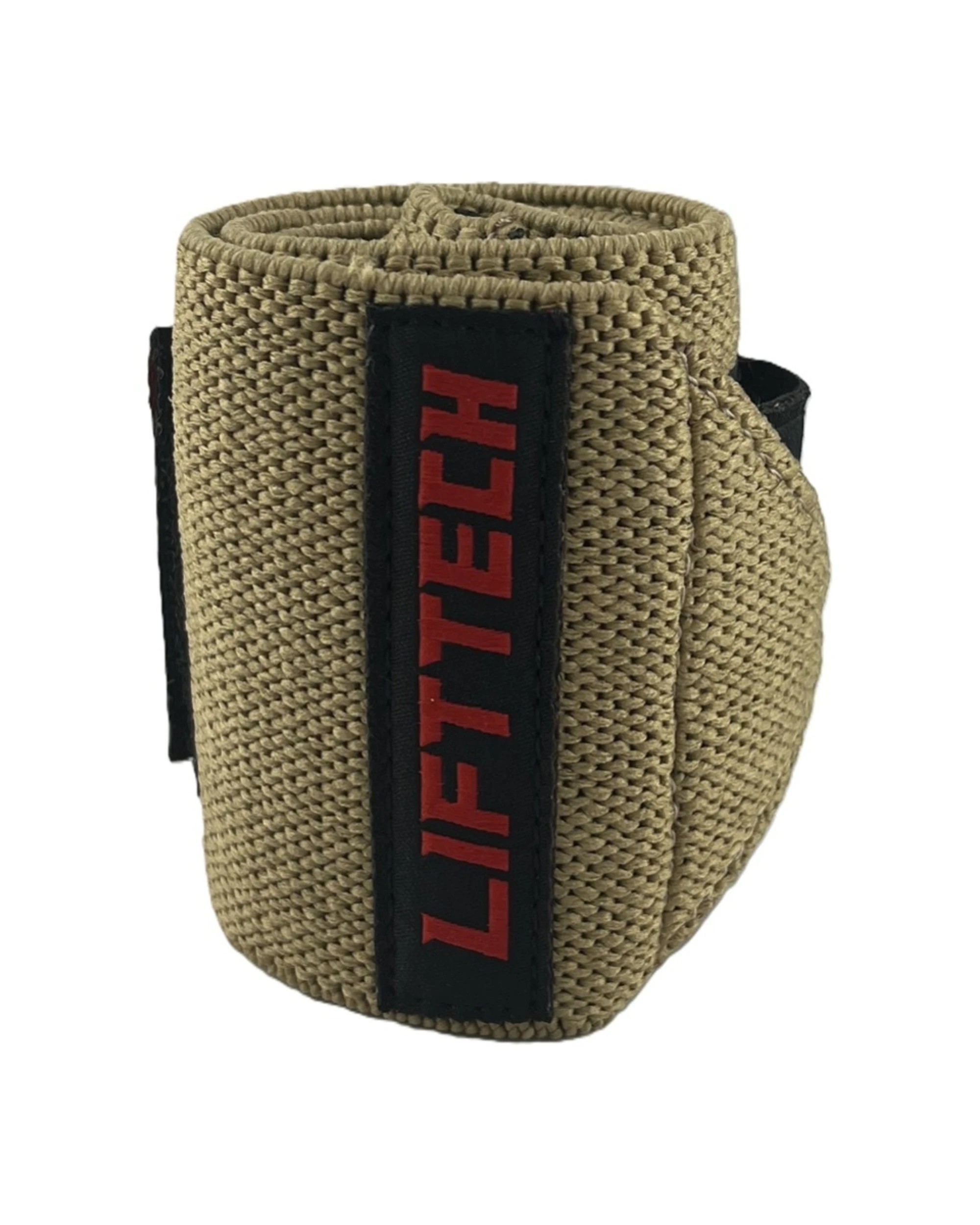 4 Lift-Tech Fitness 2pc Comp Elastic Support Wrist Wrap With Thumb Loop 18 Inch Skin - Beige, 4 of 4