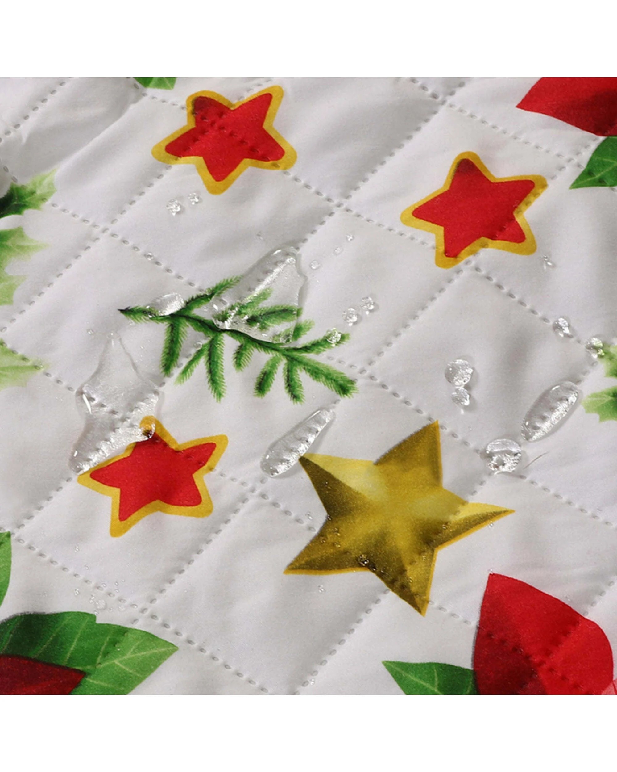 3 Smarcute 1 Seater Christmas Armchair Cushion with Straps - Multi, 3 of 5
