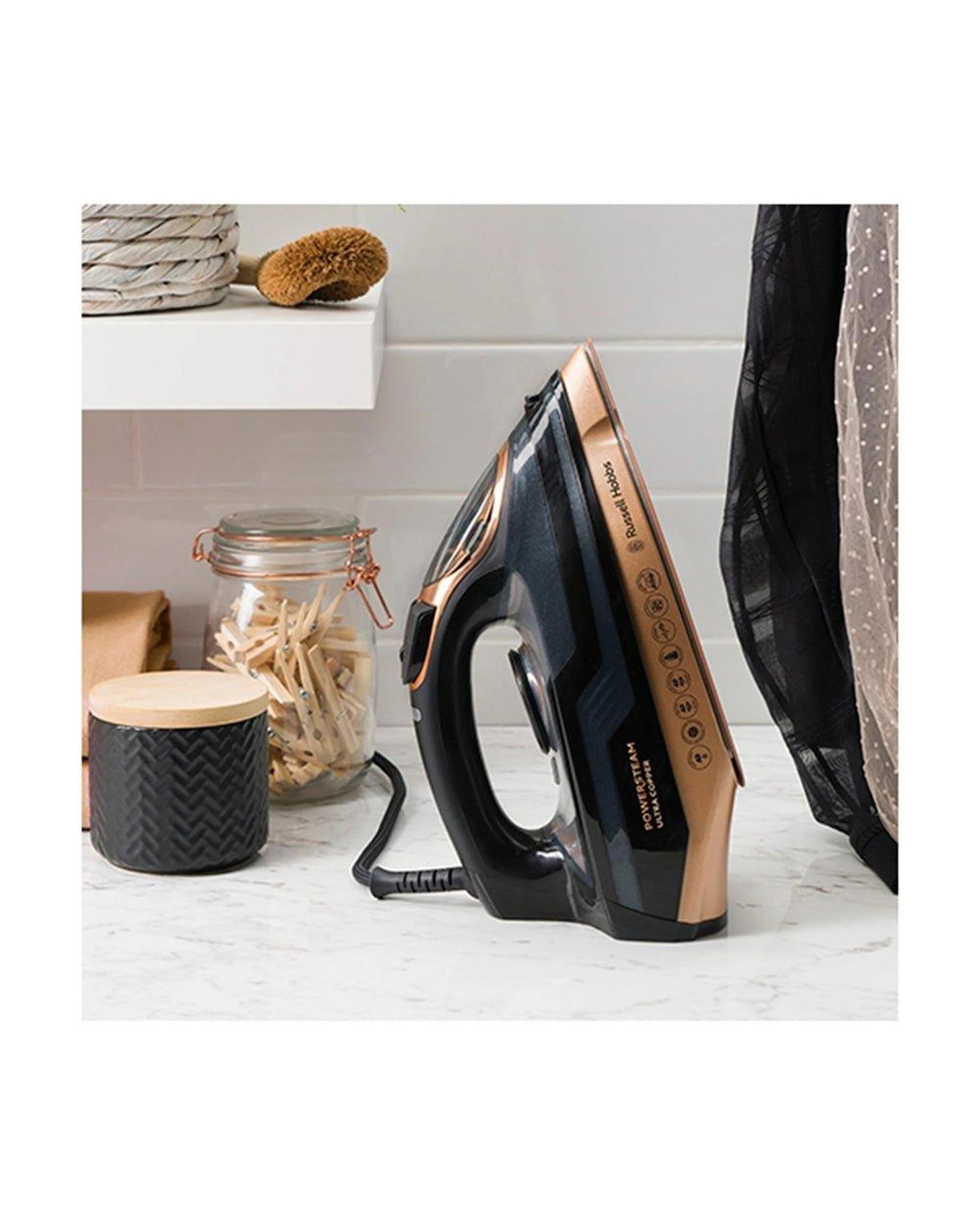 6 Russell Hobbs Power Steam Iron - Ultra Copper, 6 of 8