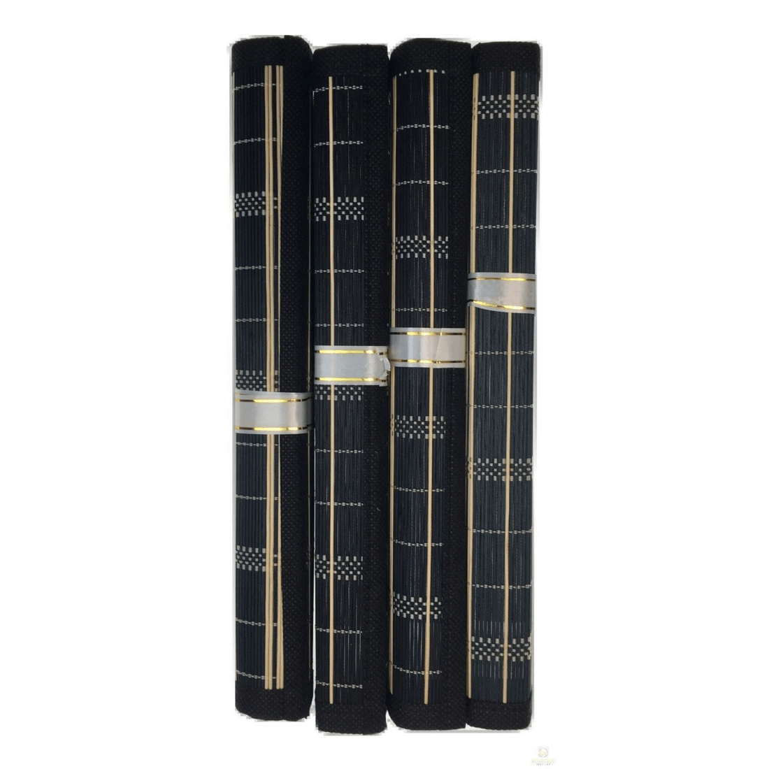 4 BR Home Set of 8 Bamboo Placemats for Dinner Table Decor, 4 of 7