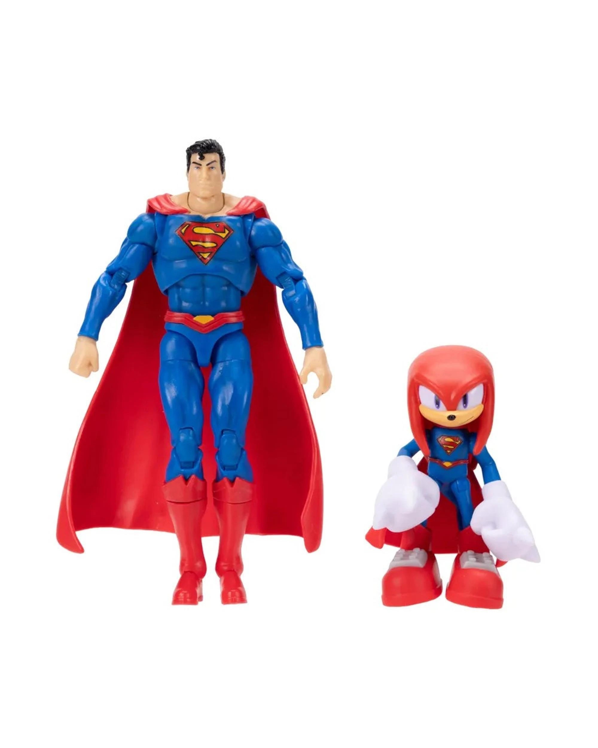 3 Sonic the Hedgehog X DC Superman and Knuckles as Superman 5 inch Action Figure 2 Pack, 3 of 8