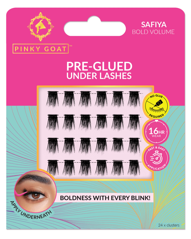 Pinky Goat 24 Pack Pre-Glued Under Lashes - Sa