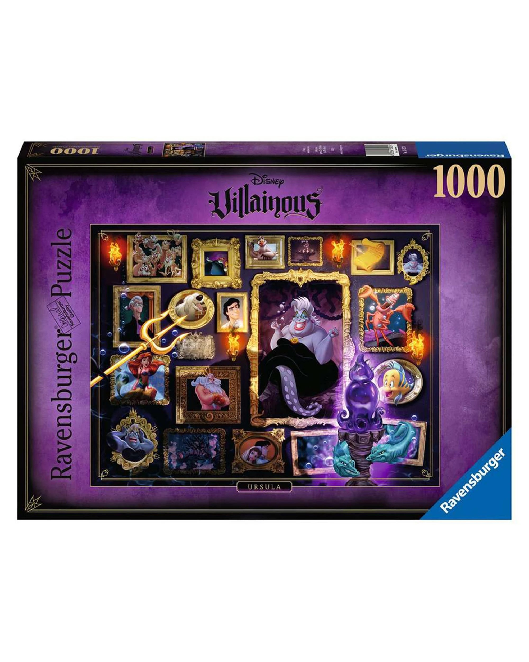 1 Ravensburger Villainous Ursula 1000 Piece Jigsaw Puzzle, 1 of 1