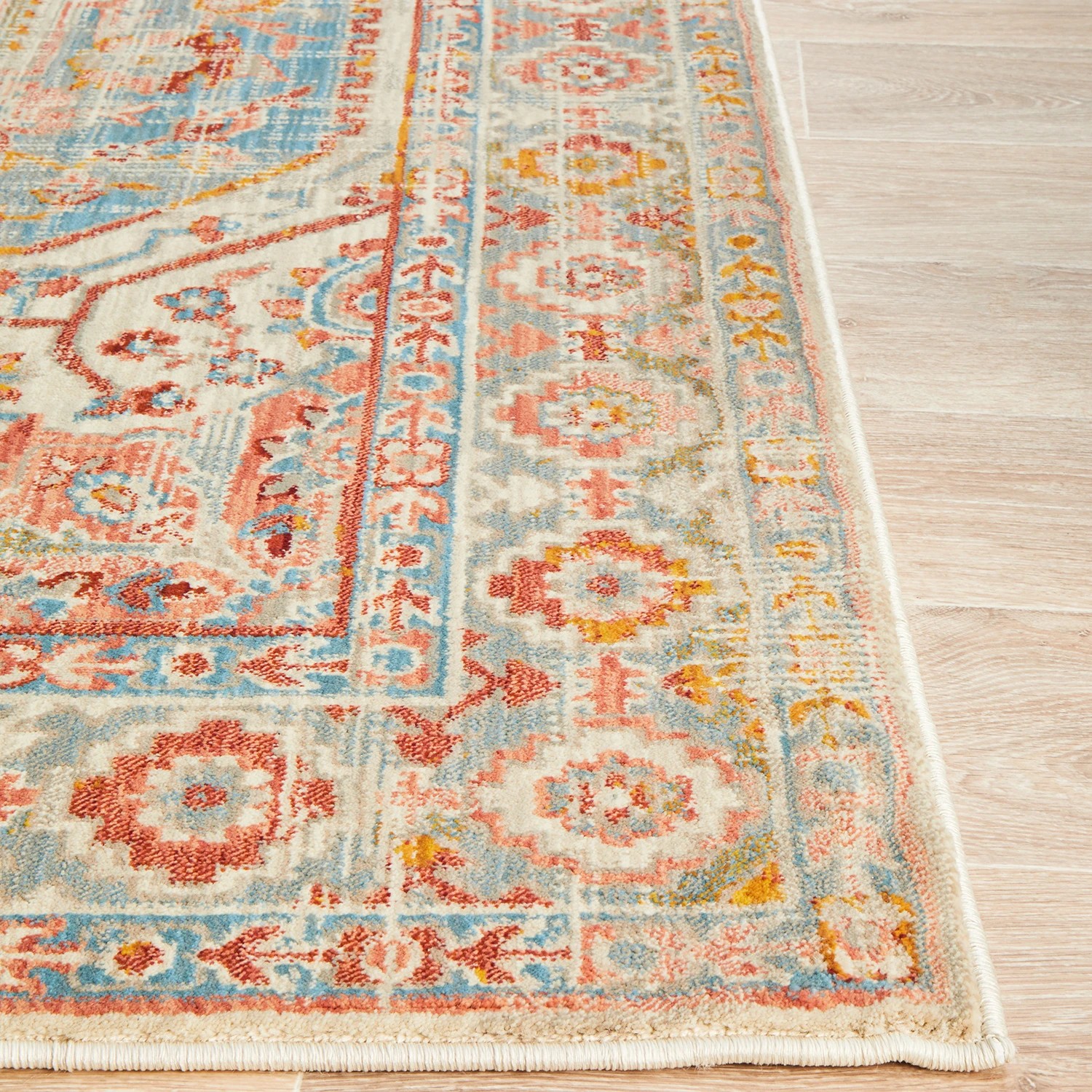 6 Common Ground Rugs Sojourn 110 400x300cm - Extra Extra Large Power Loomed Pet Friendly Floor Rug - Beige, 6 of 9
