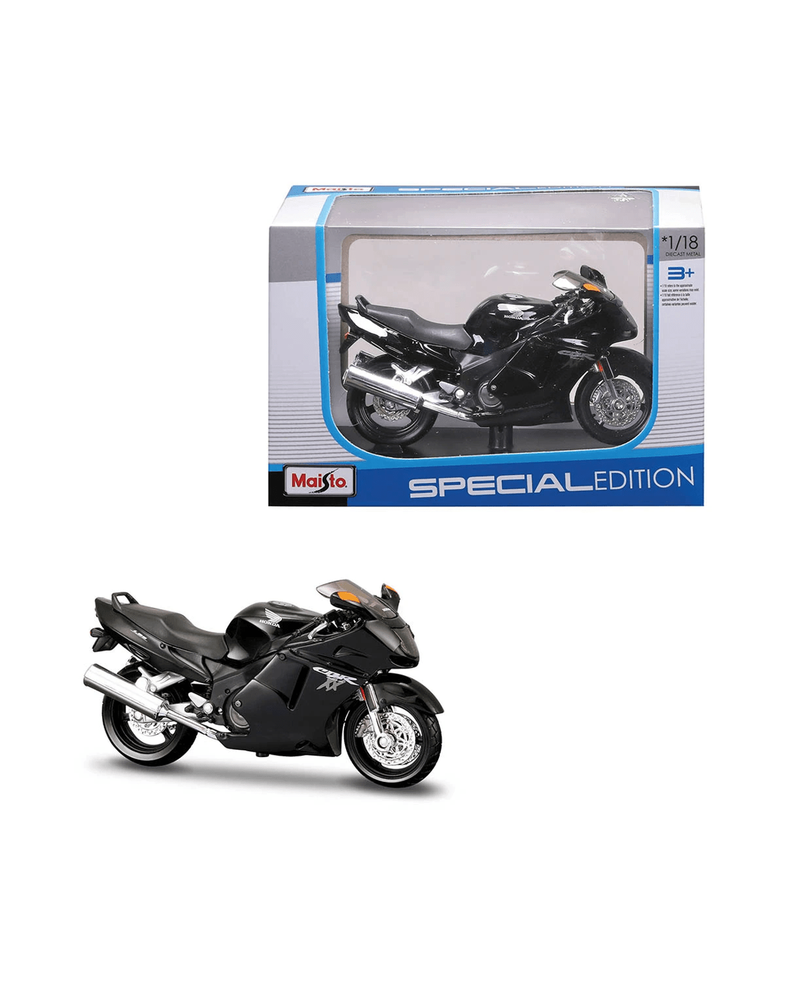 6 Maisto Special Edition 1/18 Die-cast Metal Motorbike Toy - Assorted, 6 of 9