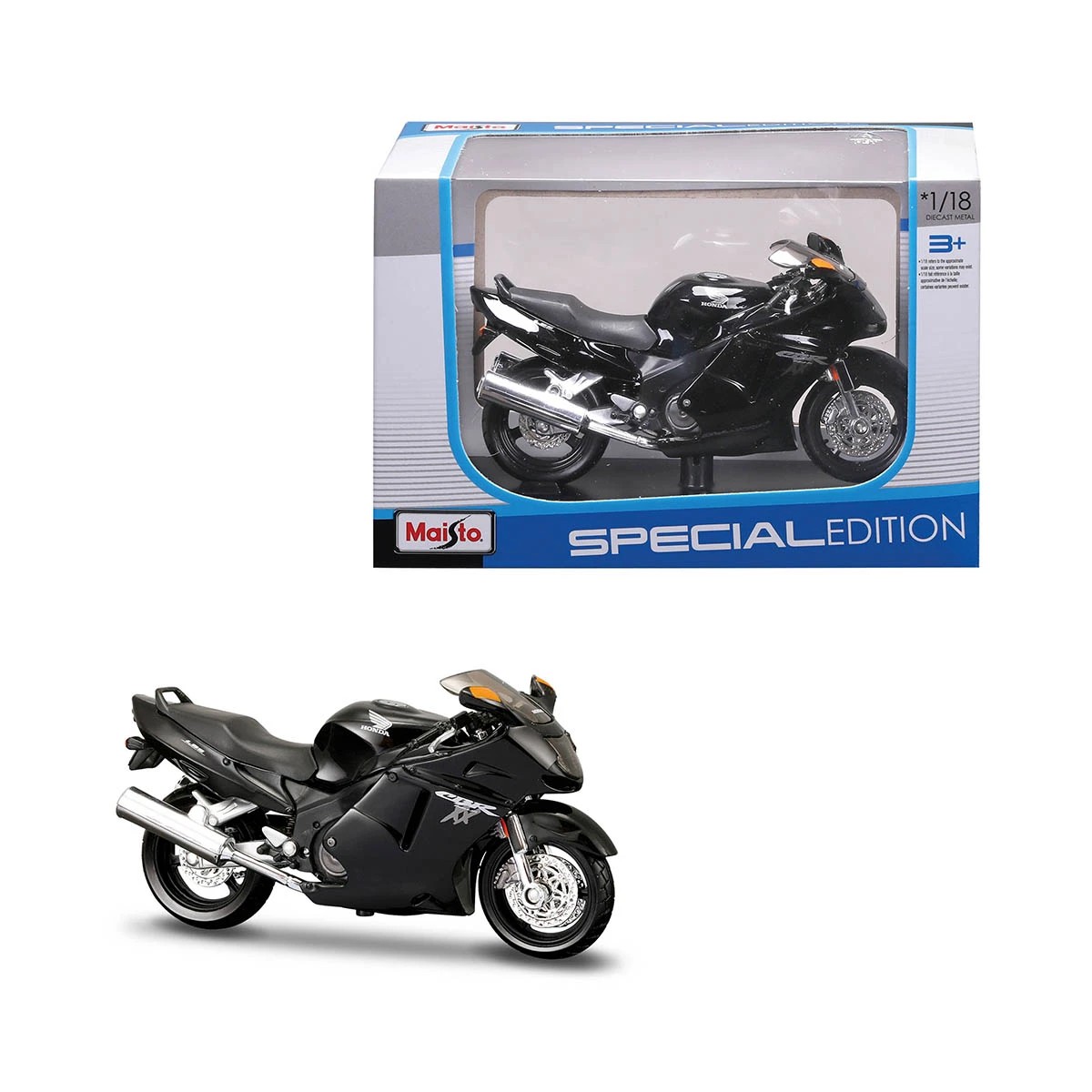6 Maisto Special Edition 1/18 Die-cast Metal Motorbike Toy - Assorted, 6 of 9