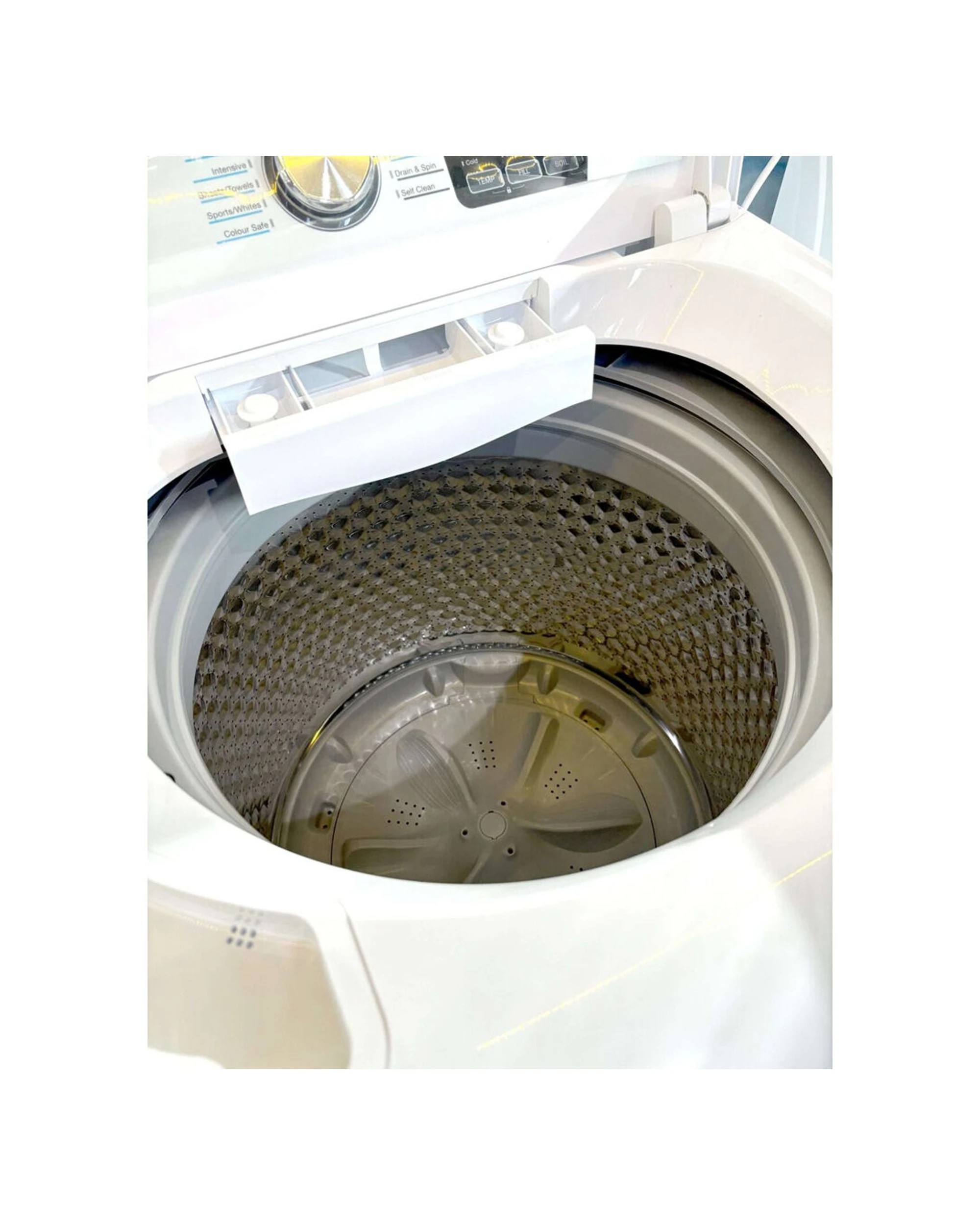5 Kleenmaid Top Load Washing Machine 12kg Clothes Dryer 7kg Bundle Special Offer - White, 5 of 8