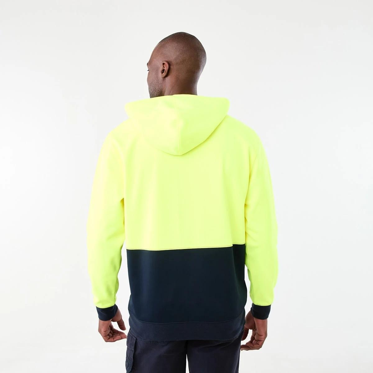 3 Hi-Visibility Pullover Hoodie Yellow, 3 of 6