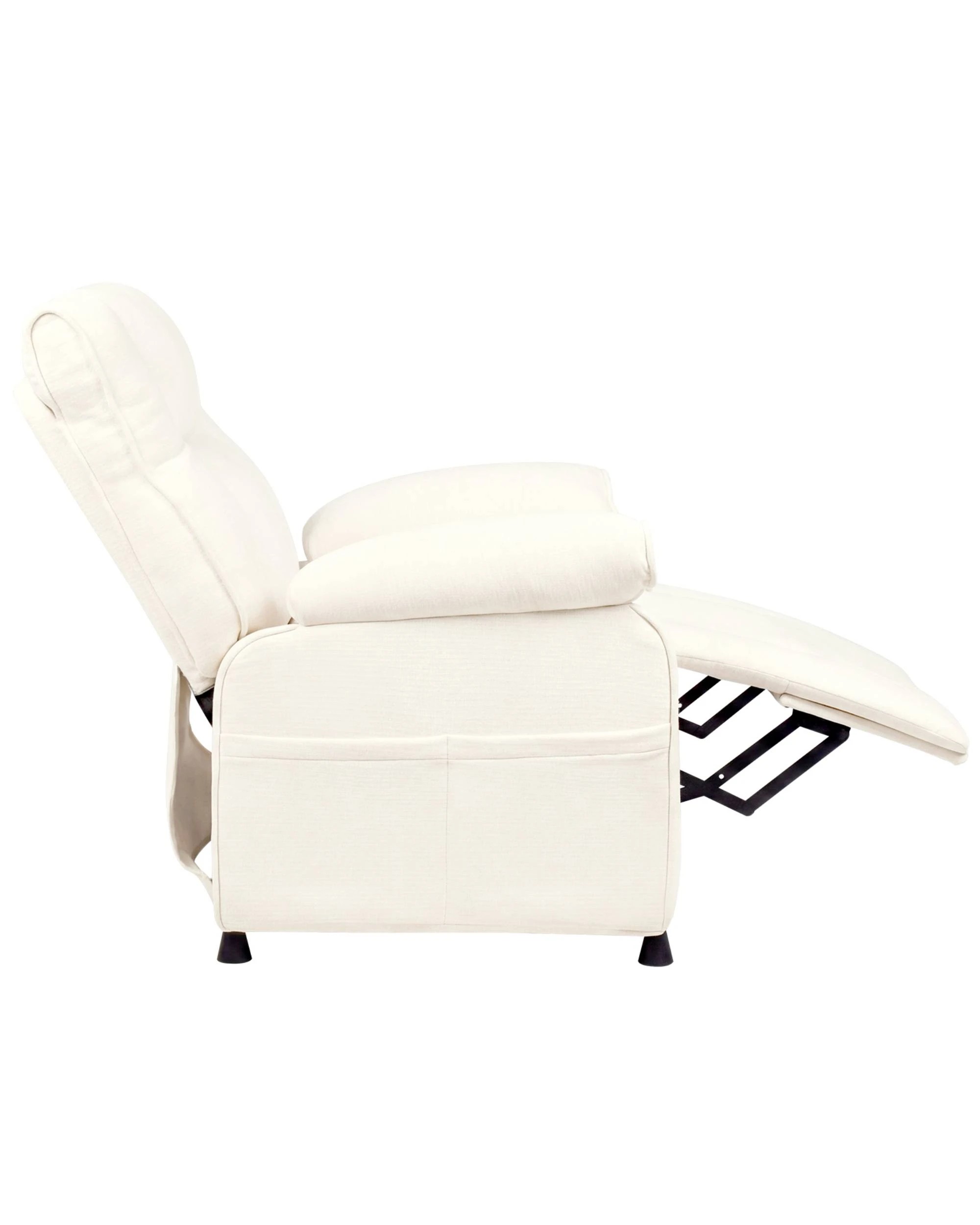 5 Advwin Recliner Chair Electric Adjustable Backrest and Footrest Lounge Armchair - Beige, 5 of 9