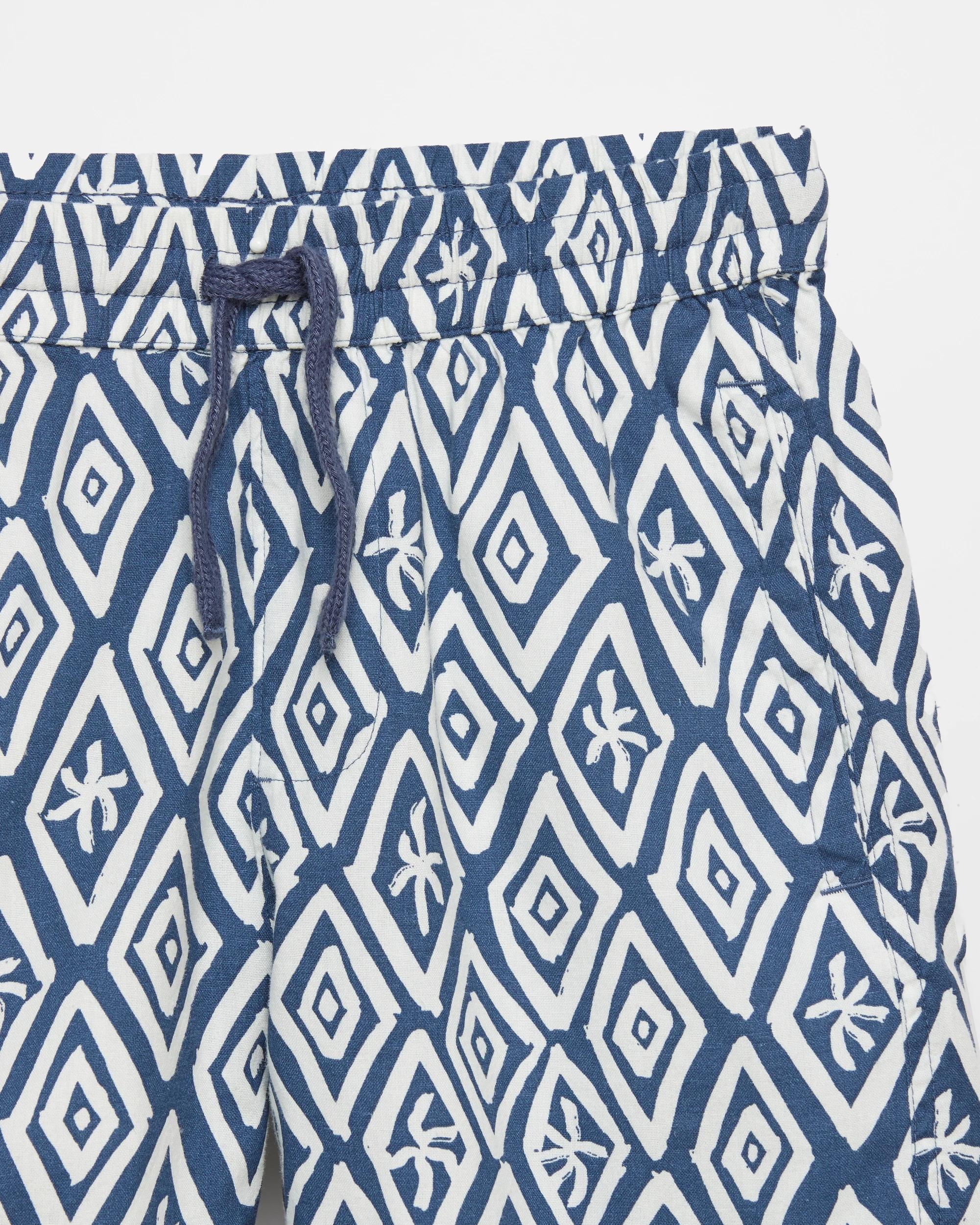 6 Target Woven Shorts BLUE GEO, 6 of 6